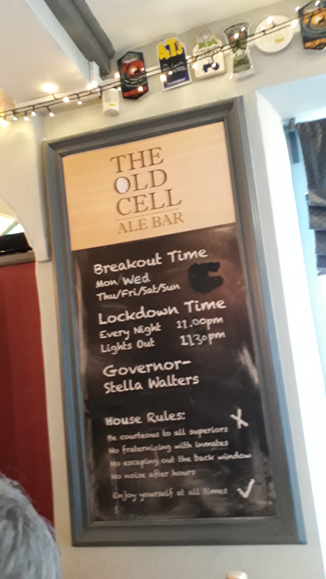 The Old Cell Ale Bar