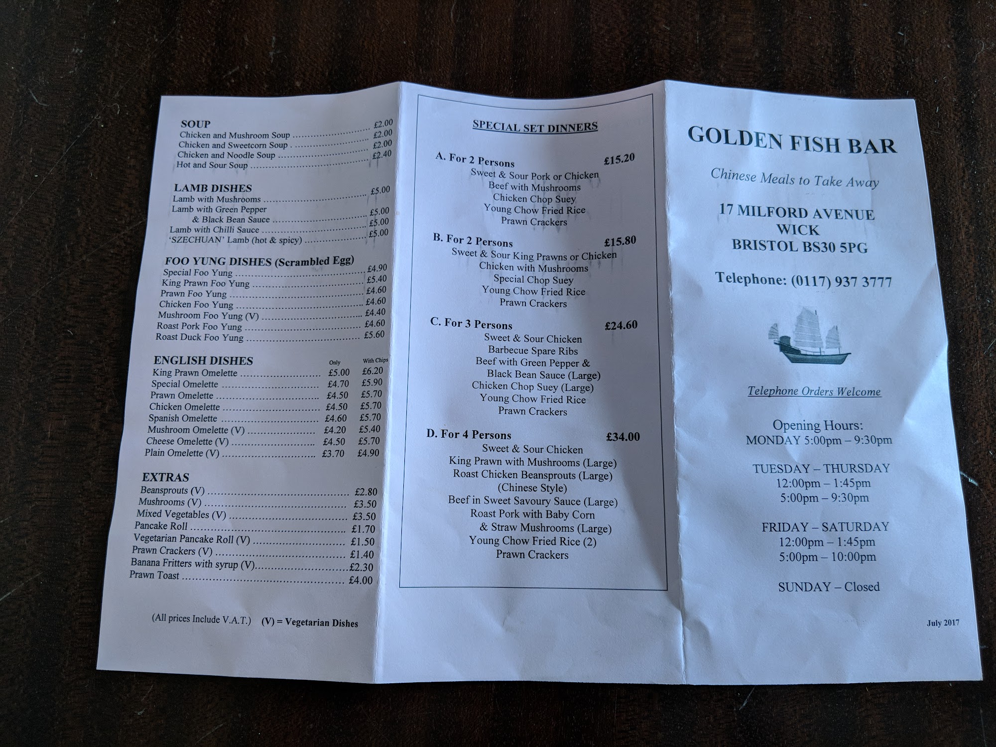 The Golden Fish Bar Two