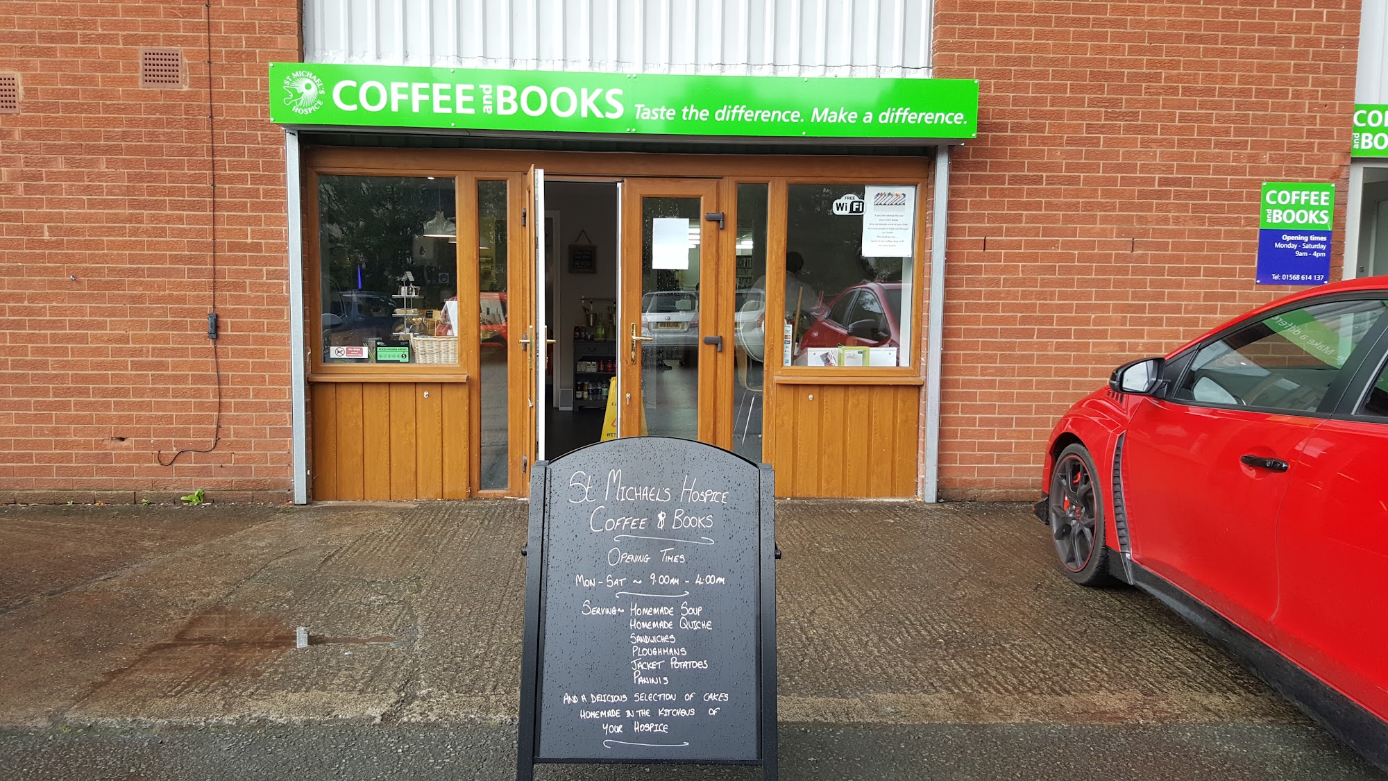 St Michael's Hospice Coffee and Books