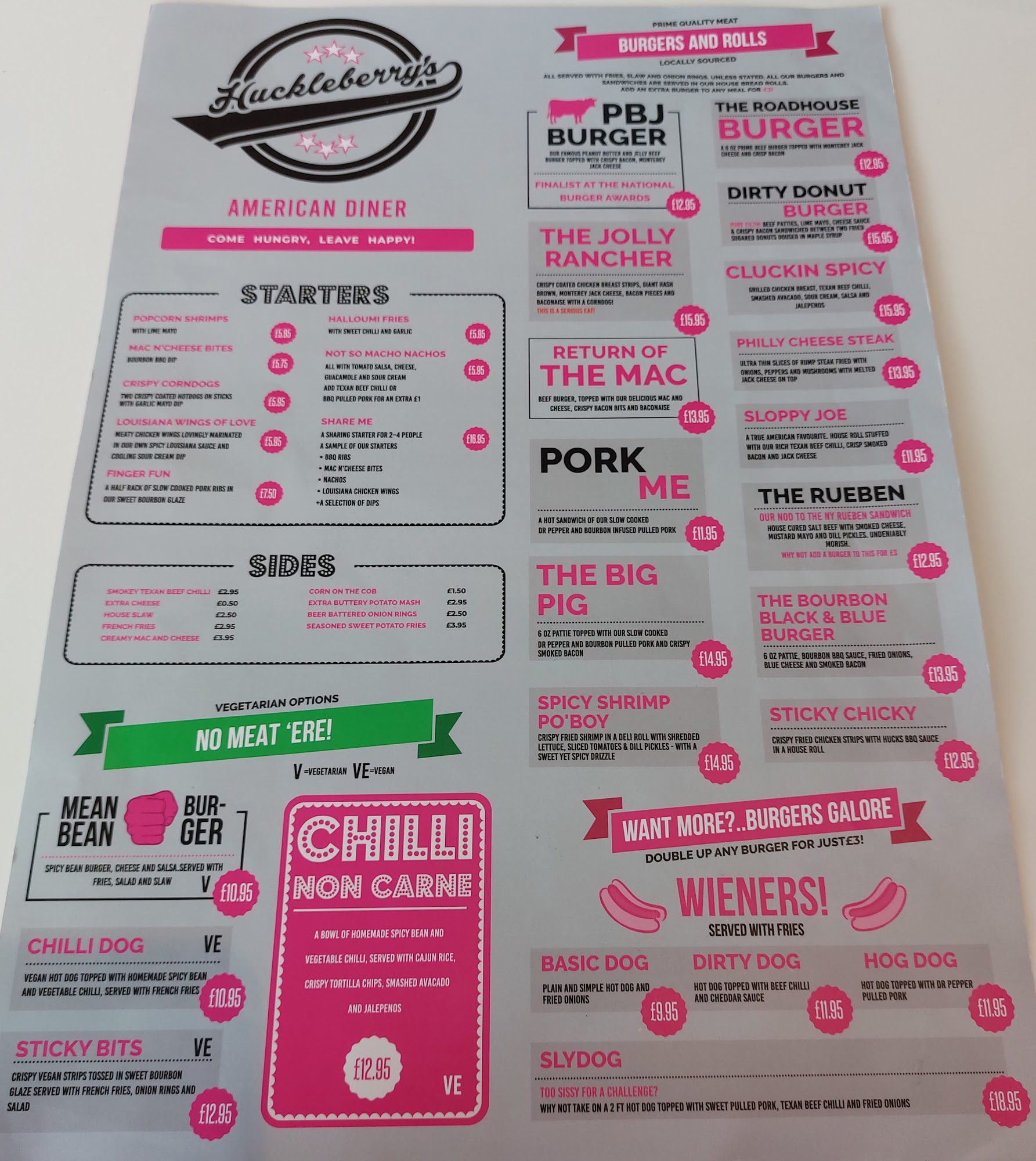 Huckleberrys American Diner