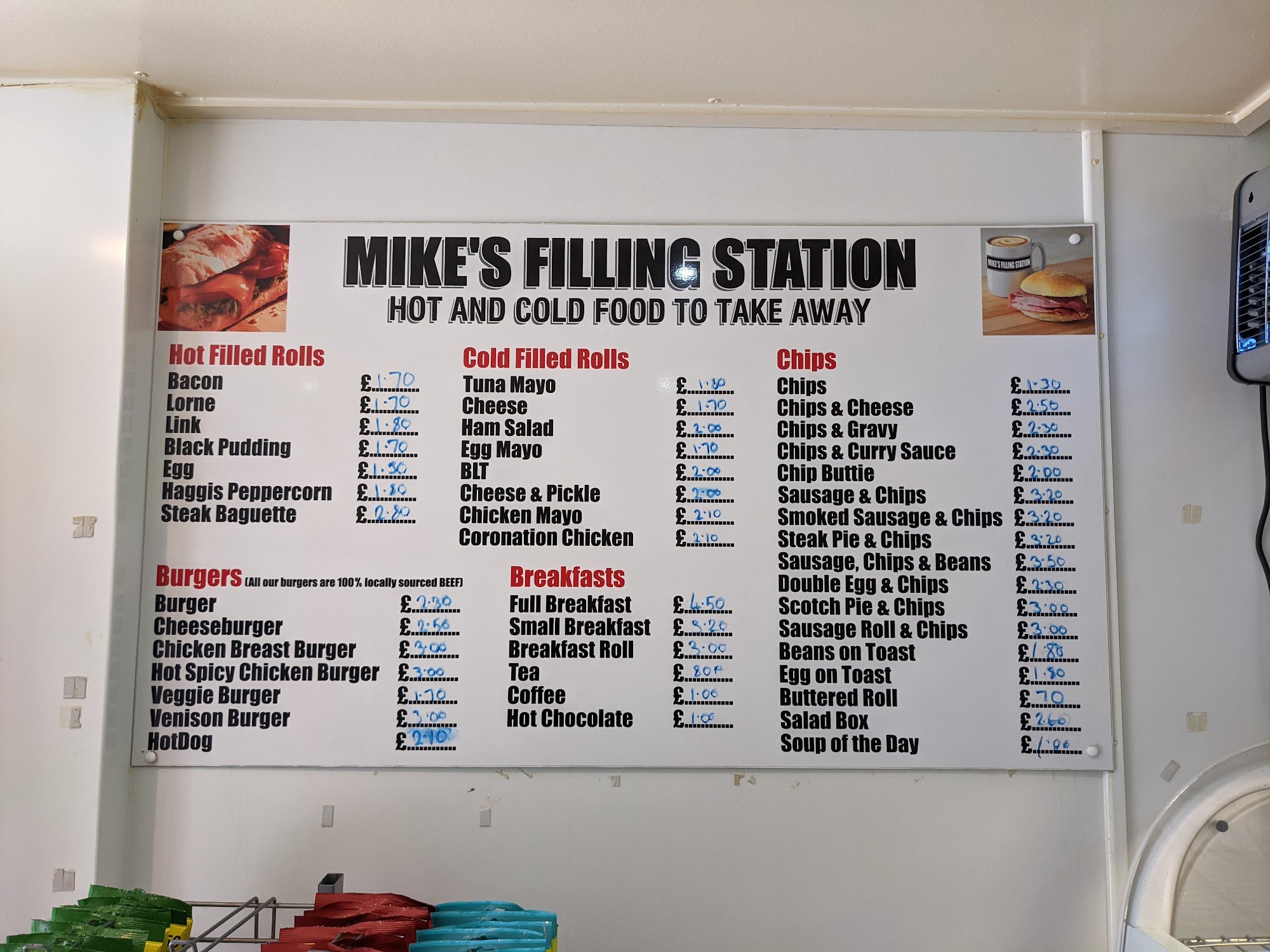Mikes filling station