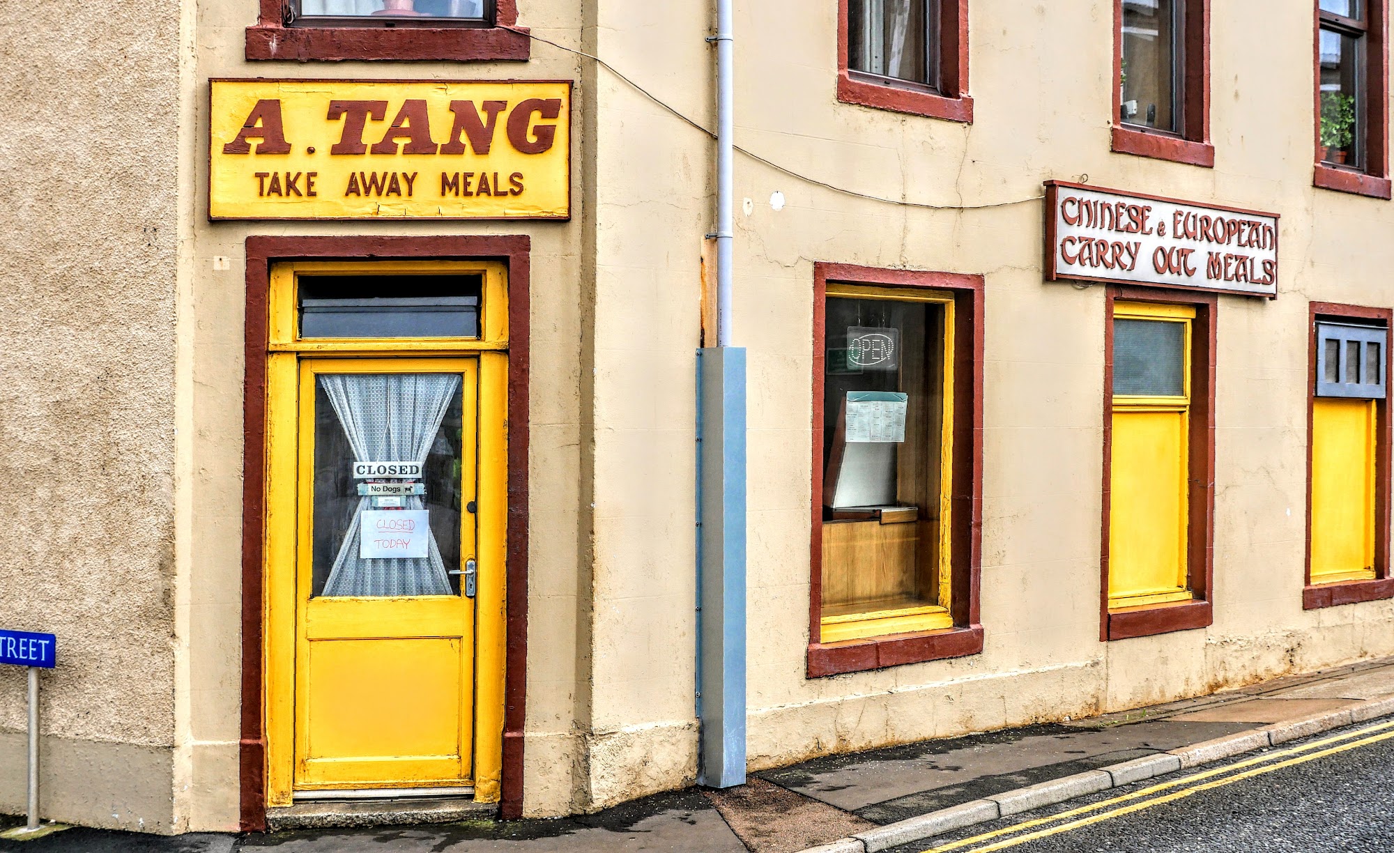 A Tang Chinese & European Carry Out Meals