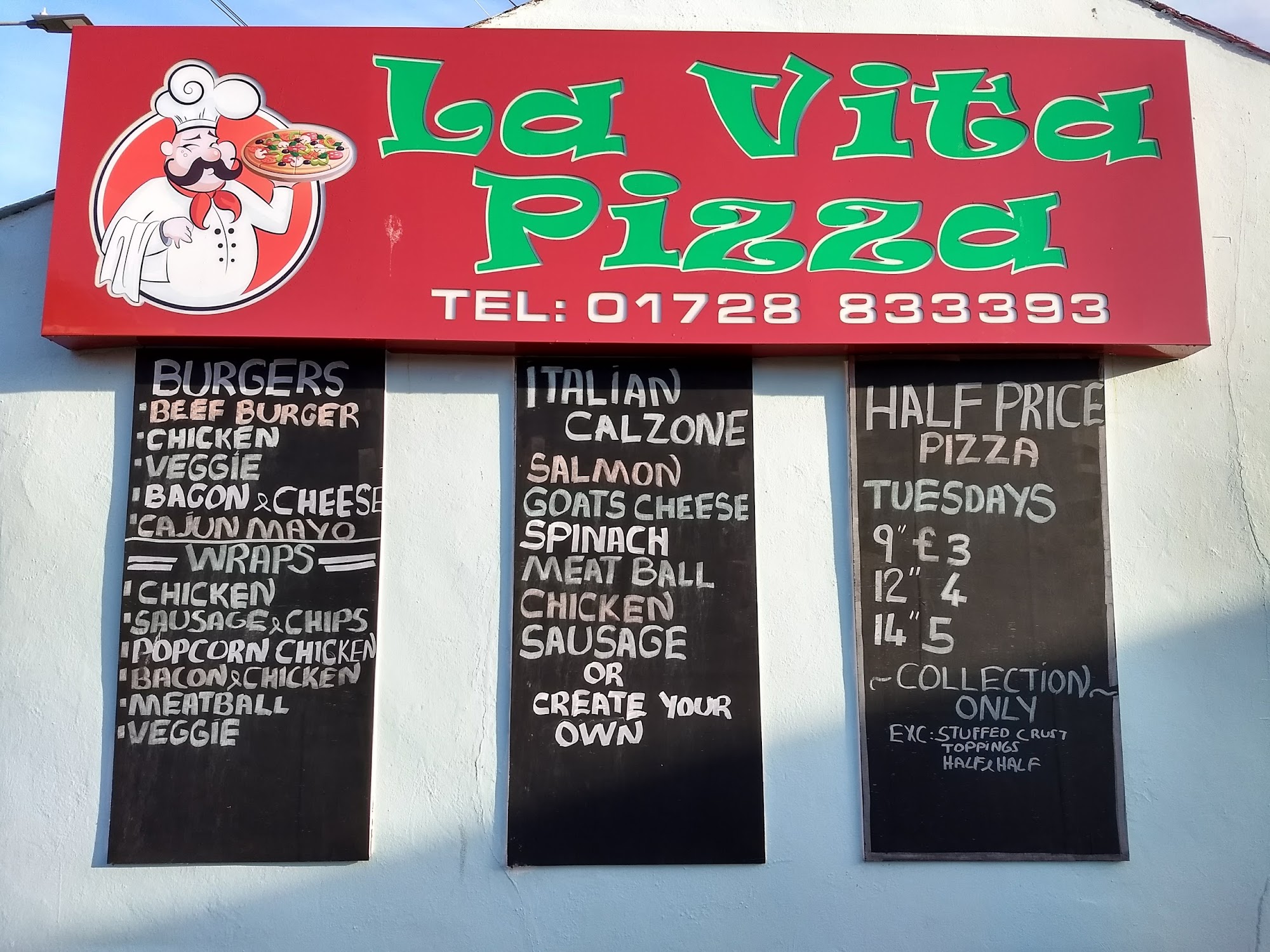 La Vita Pizza Leiston