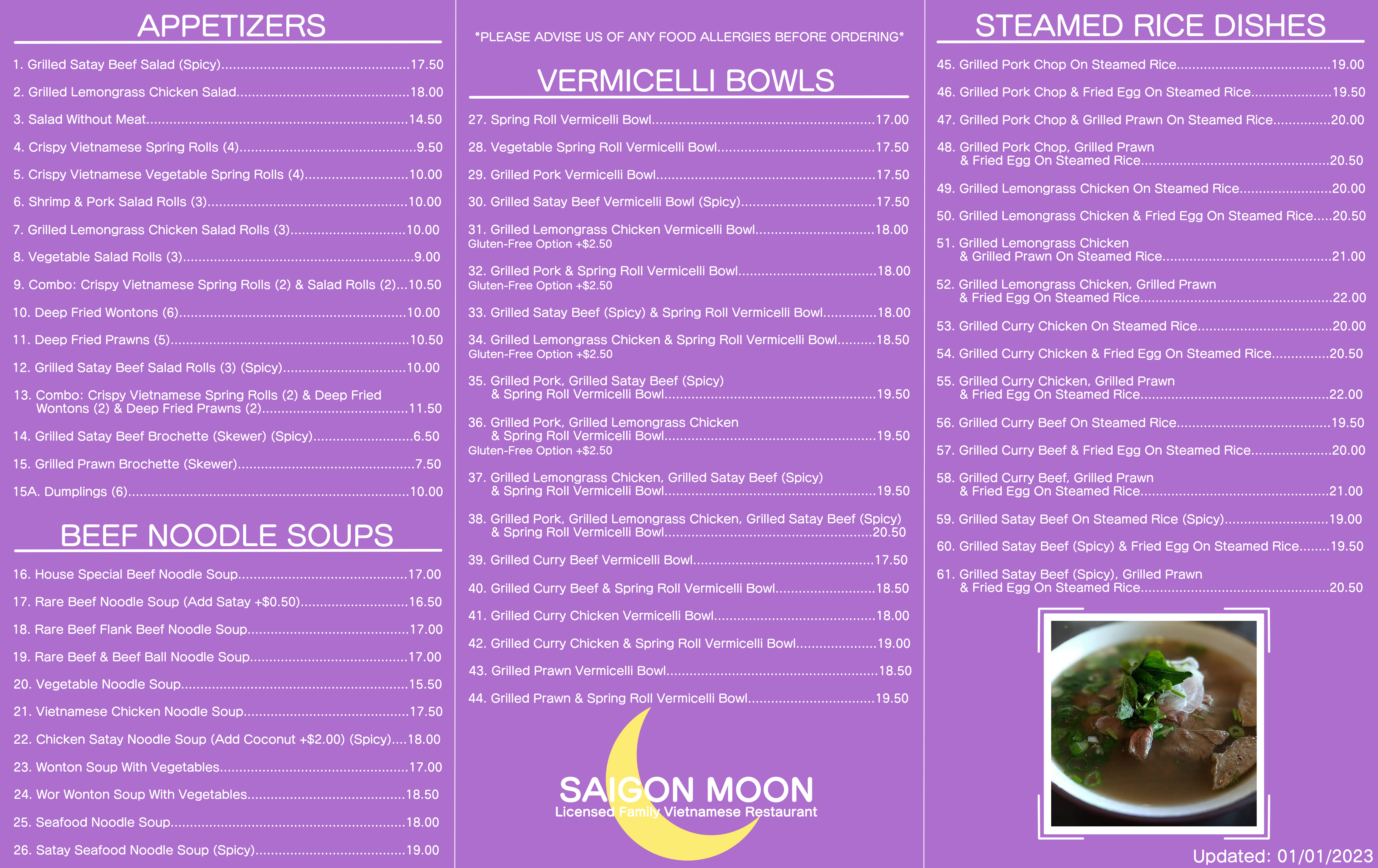 Saigon Moon 130 Government Rd, Black Diamond, AB T0L 0H0