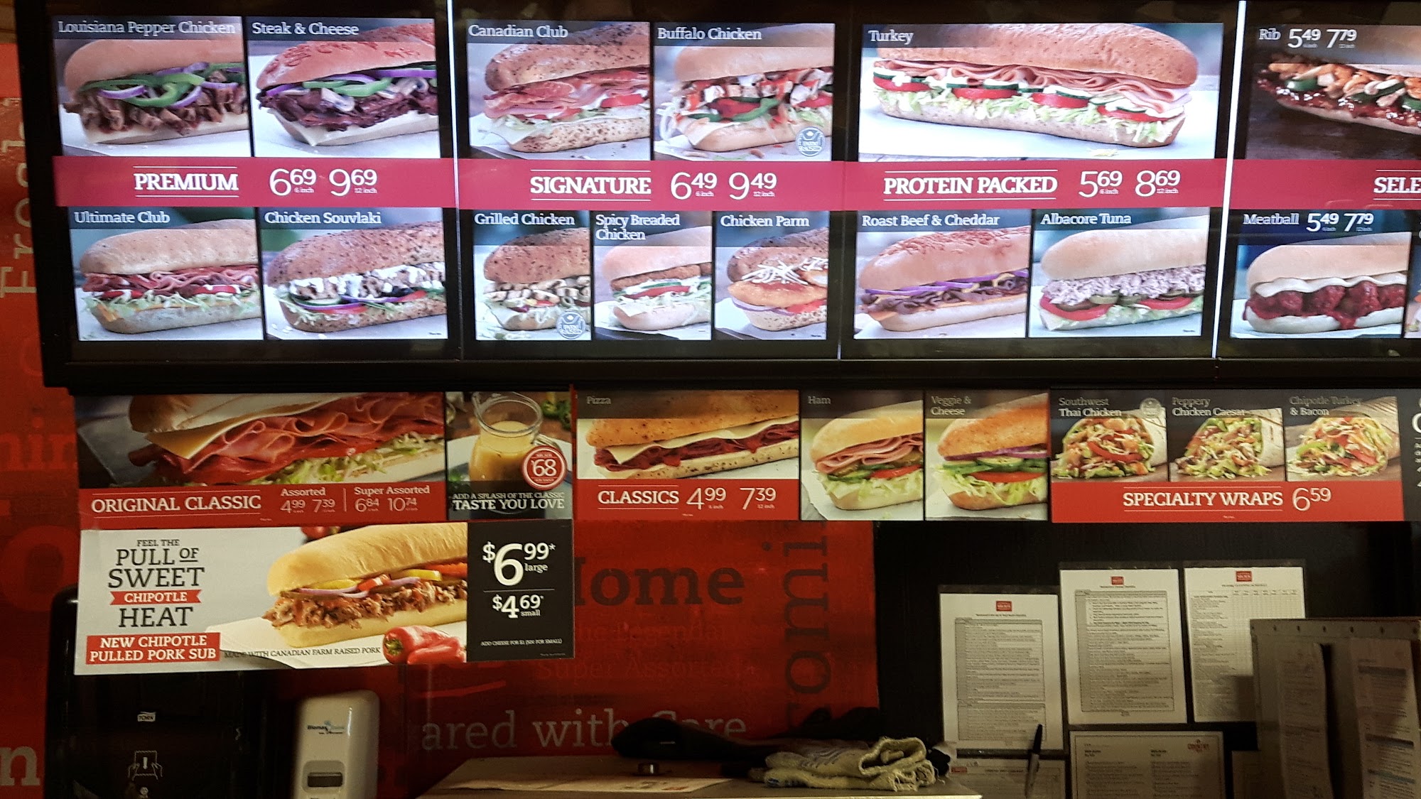 Northern Lights Truck Stop - Fas Gas - Spedden Menu