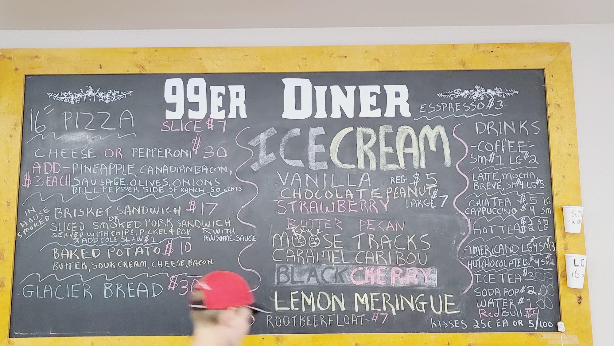 Ninety Niner Diner Menu