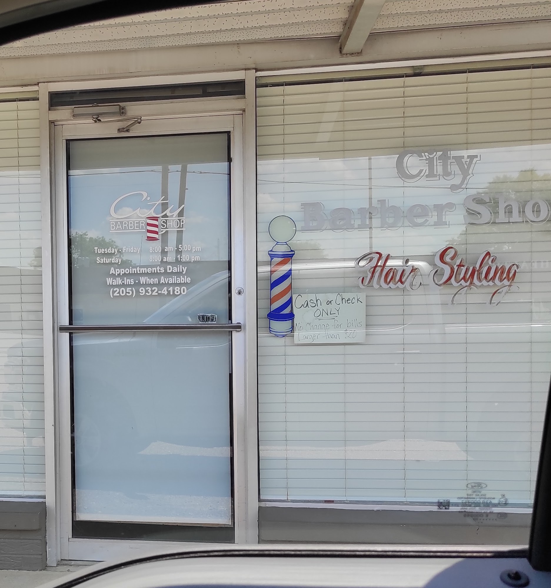 City Barber Shop 209 2nd St NW, Fayette Alabama 35555