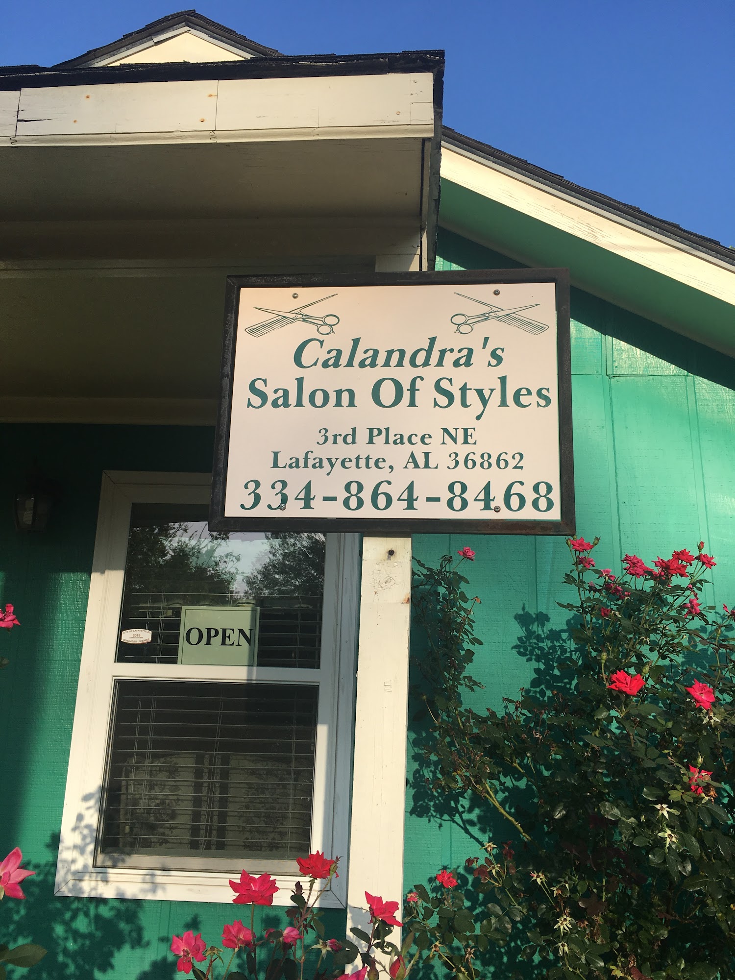 Calandra's Salon of Styles 1st Pl NE, La Fayette Alabama 36862