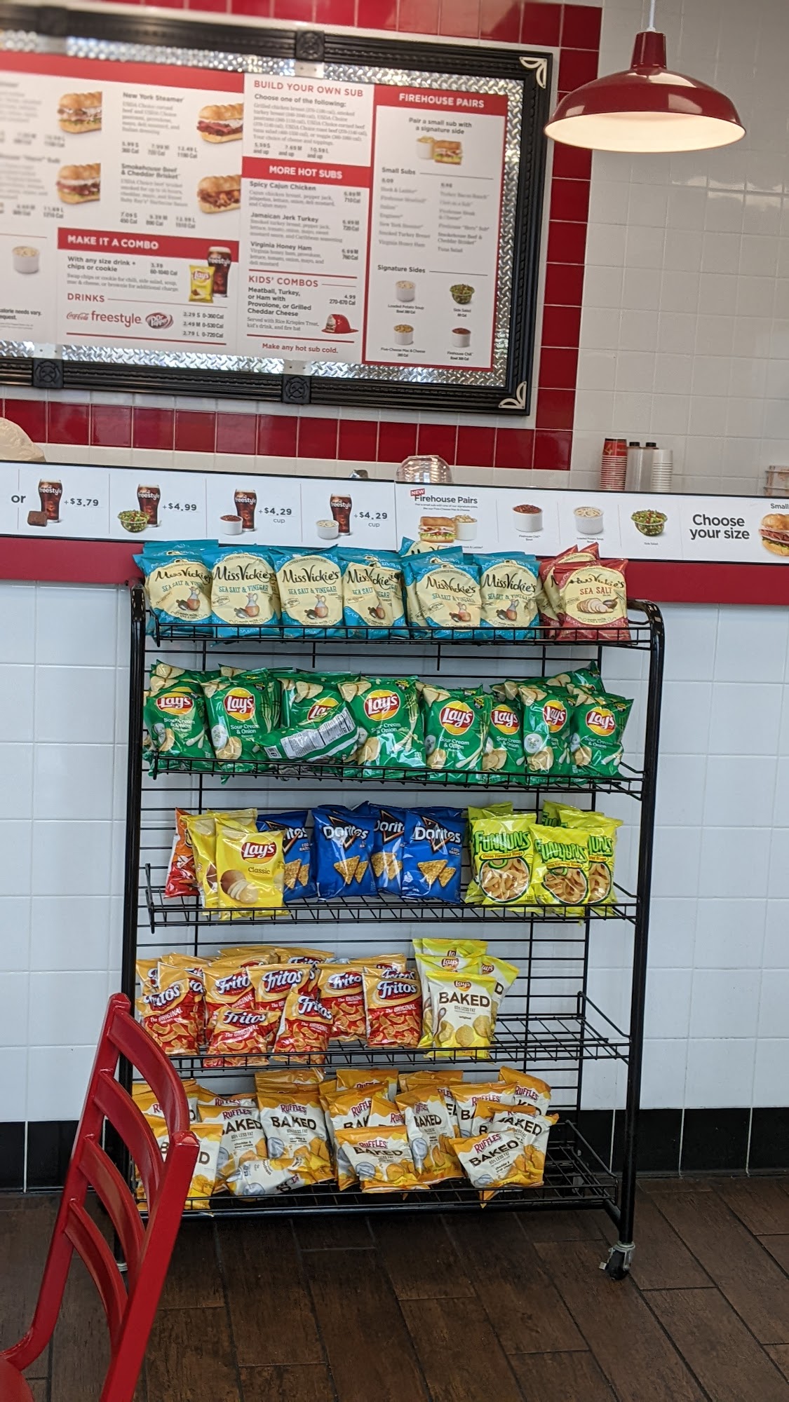 Firehouse Subs Phenix City Menu
