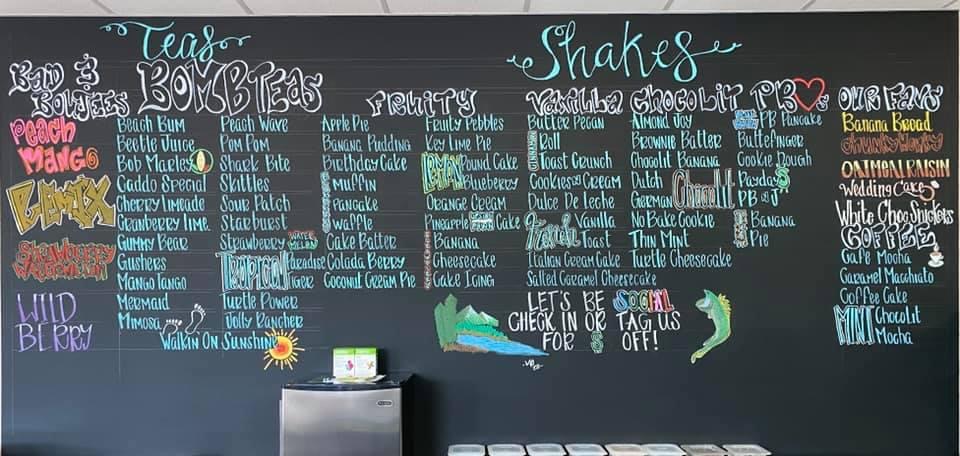 The Nutrition Den Caddo River Menu