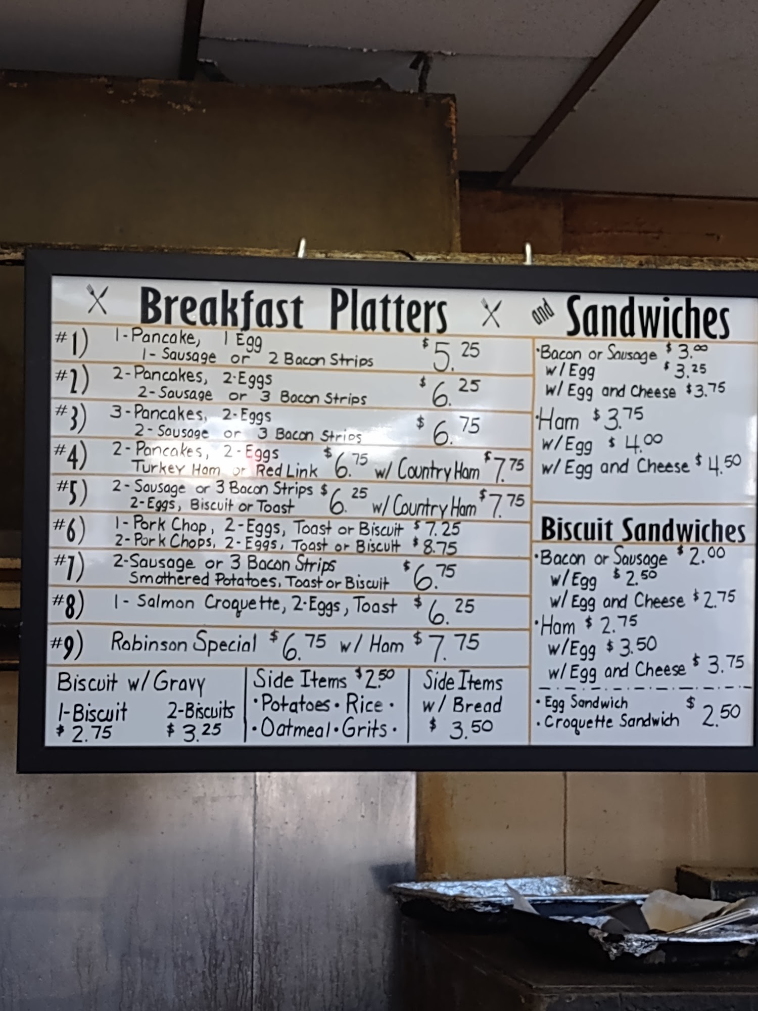 David Family Kitchen Menu