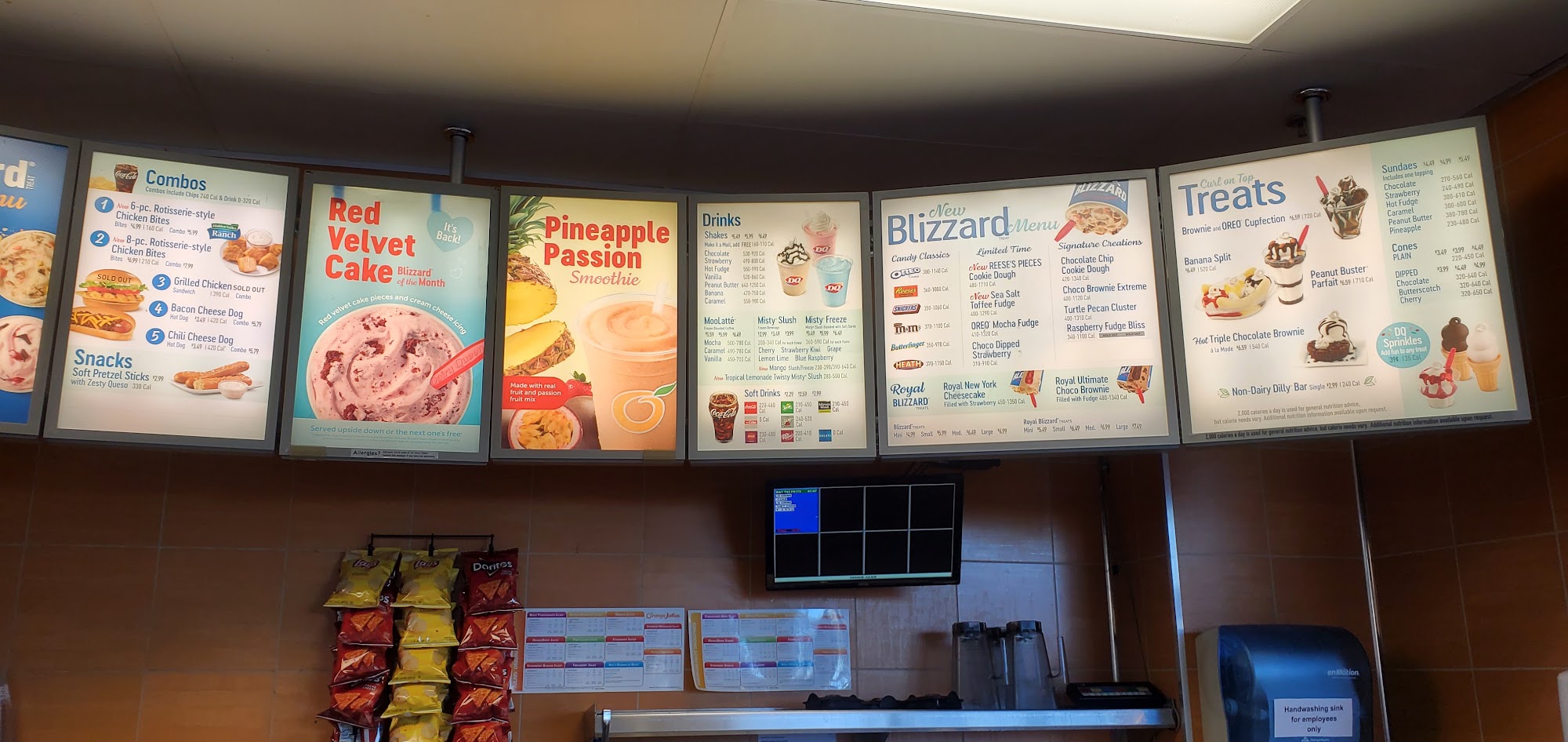 Dairy Queen (Treat) Menu