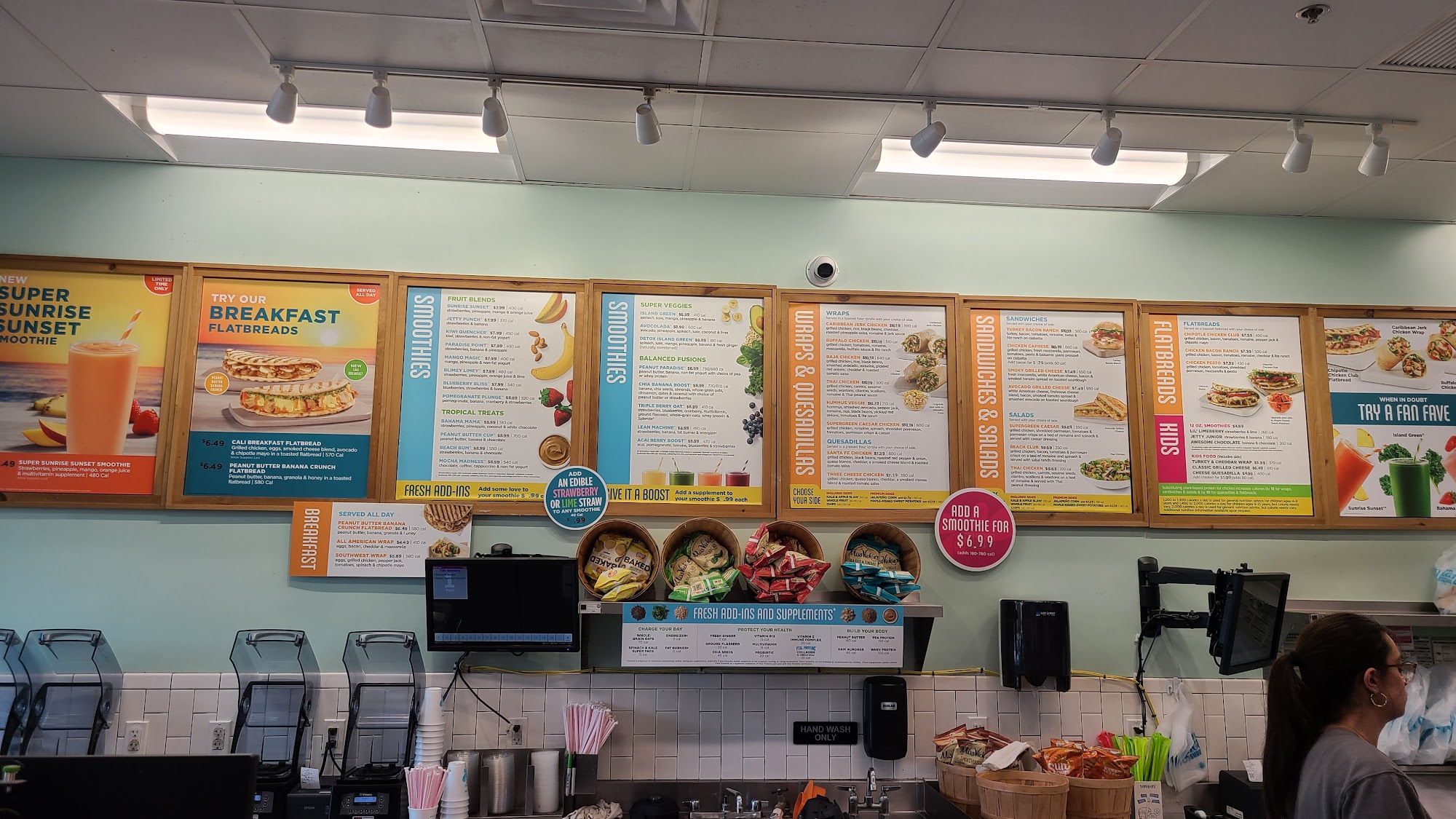 Tropical Smoothie Cafe Menu