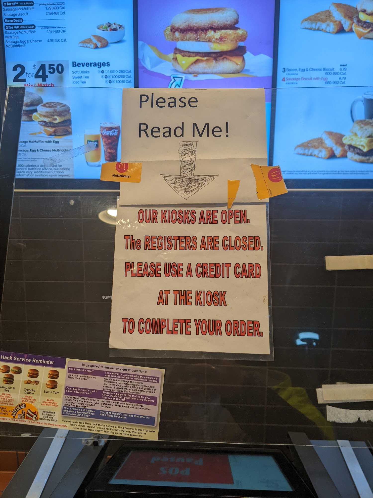 McDonald's Menu