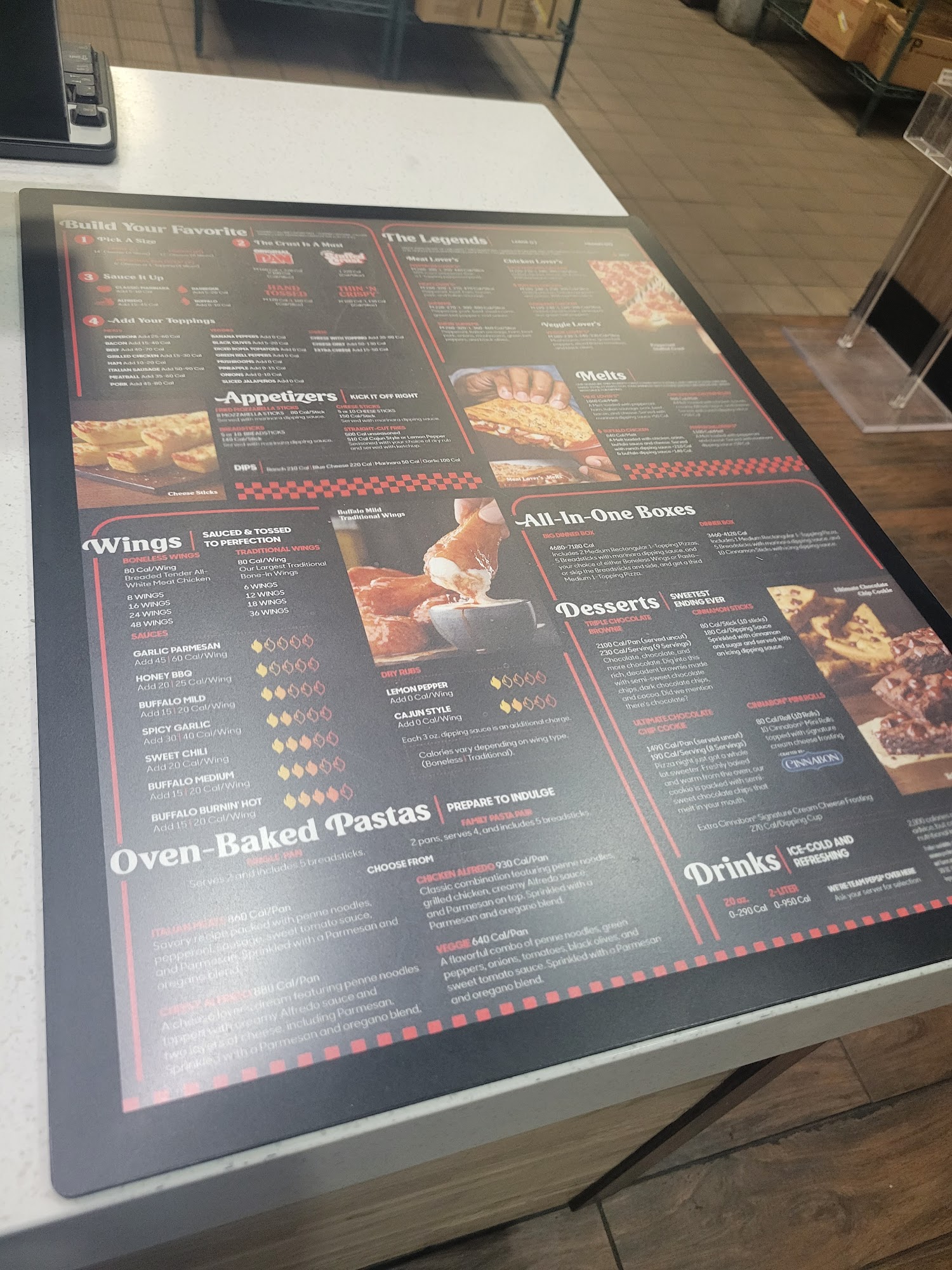 Pizza Hut Menu