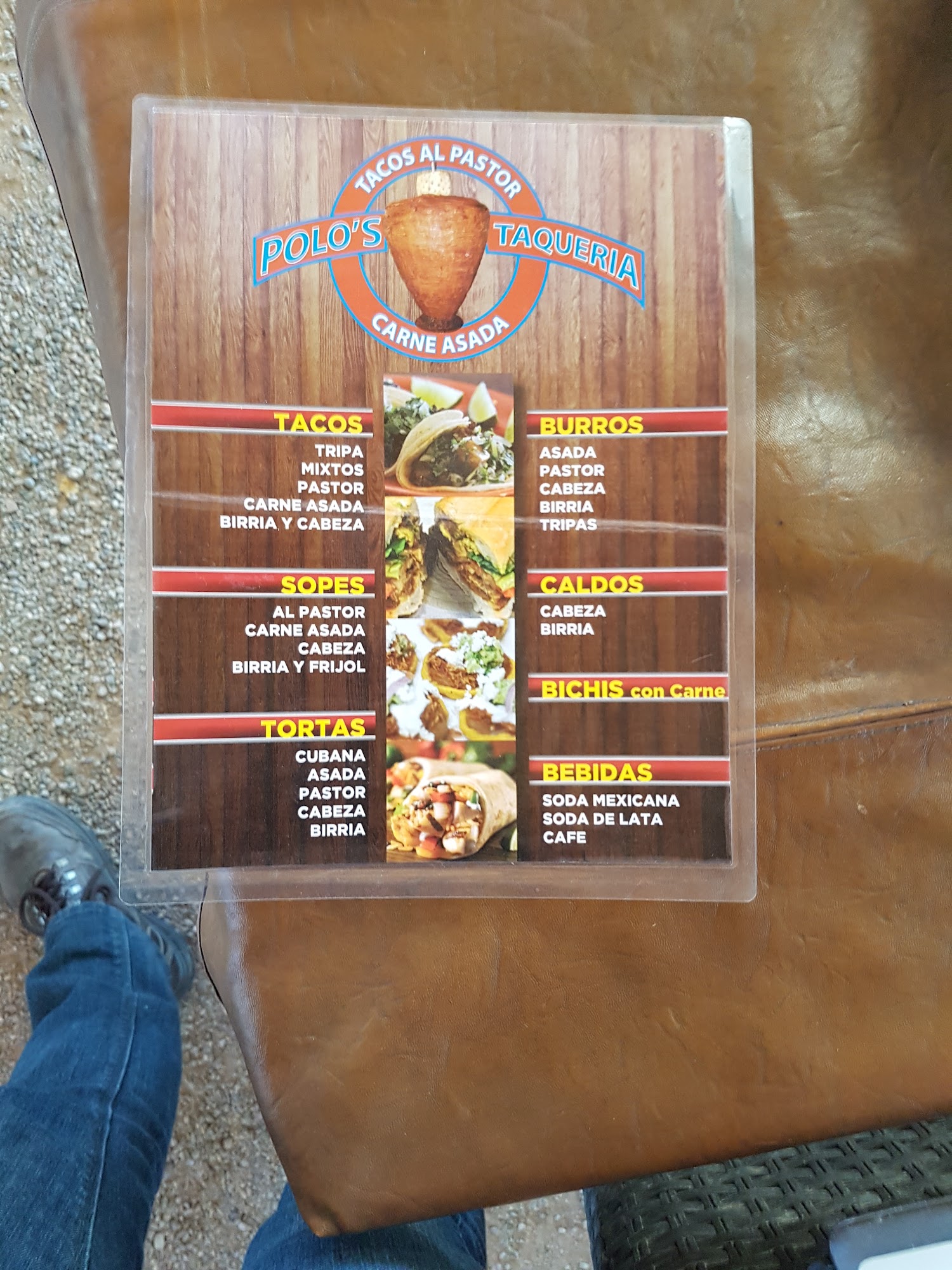 POLO'S TAQUERÍA Menu