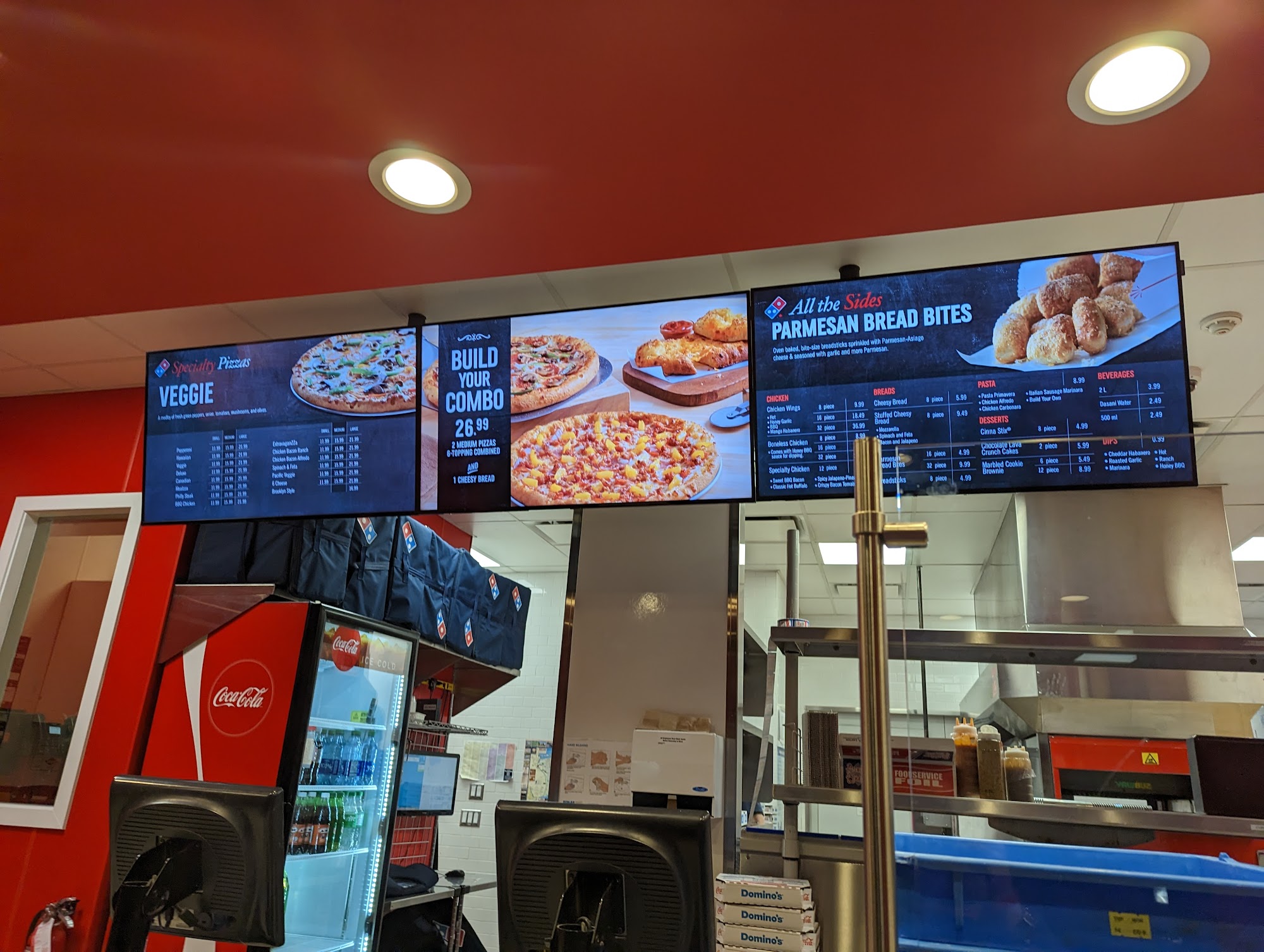 Domino's Pizza Menu