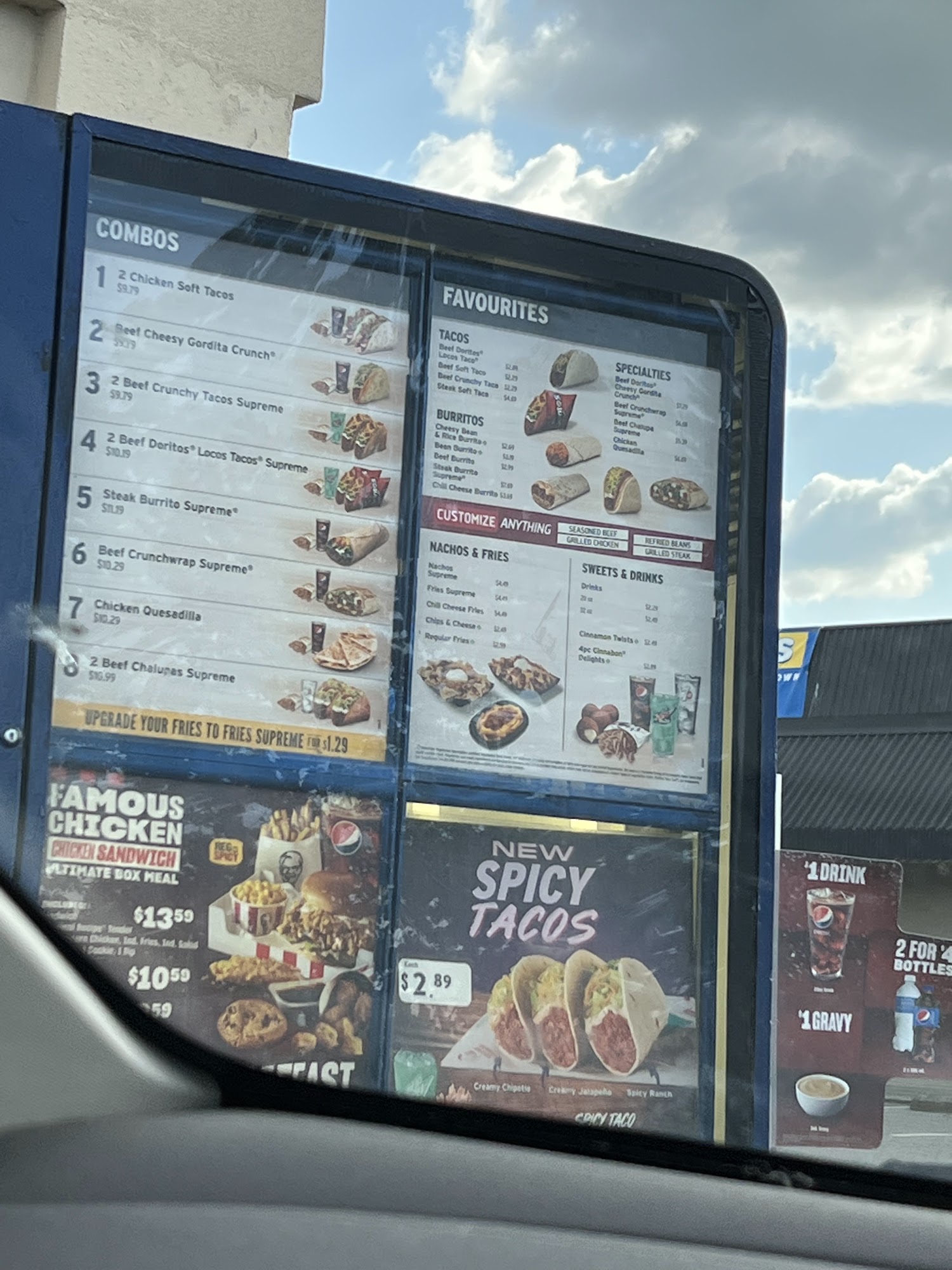 Taco Bell Menu