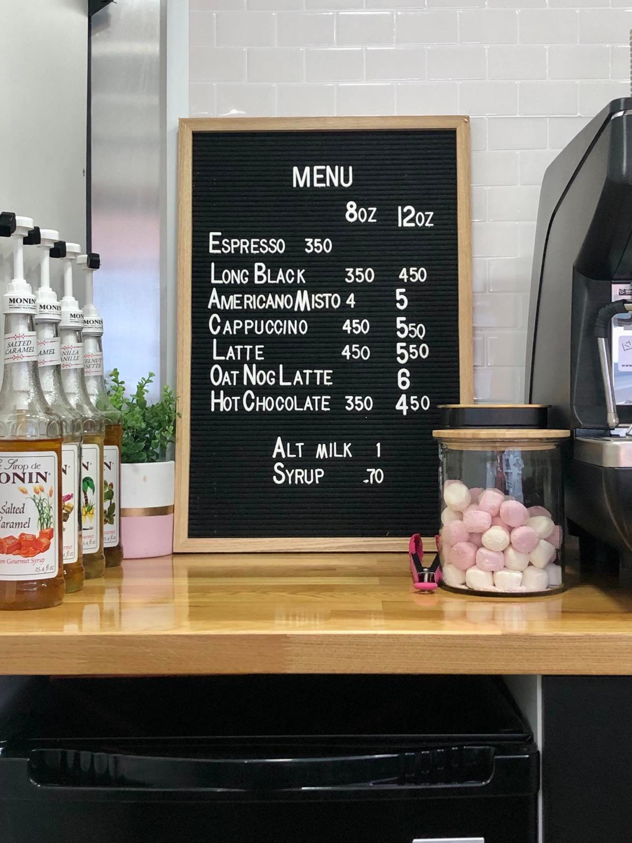 The Wild Wolf Espresso Menu