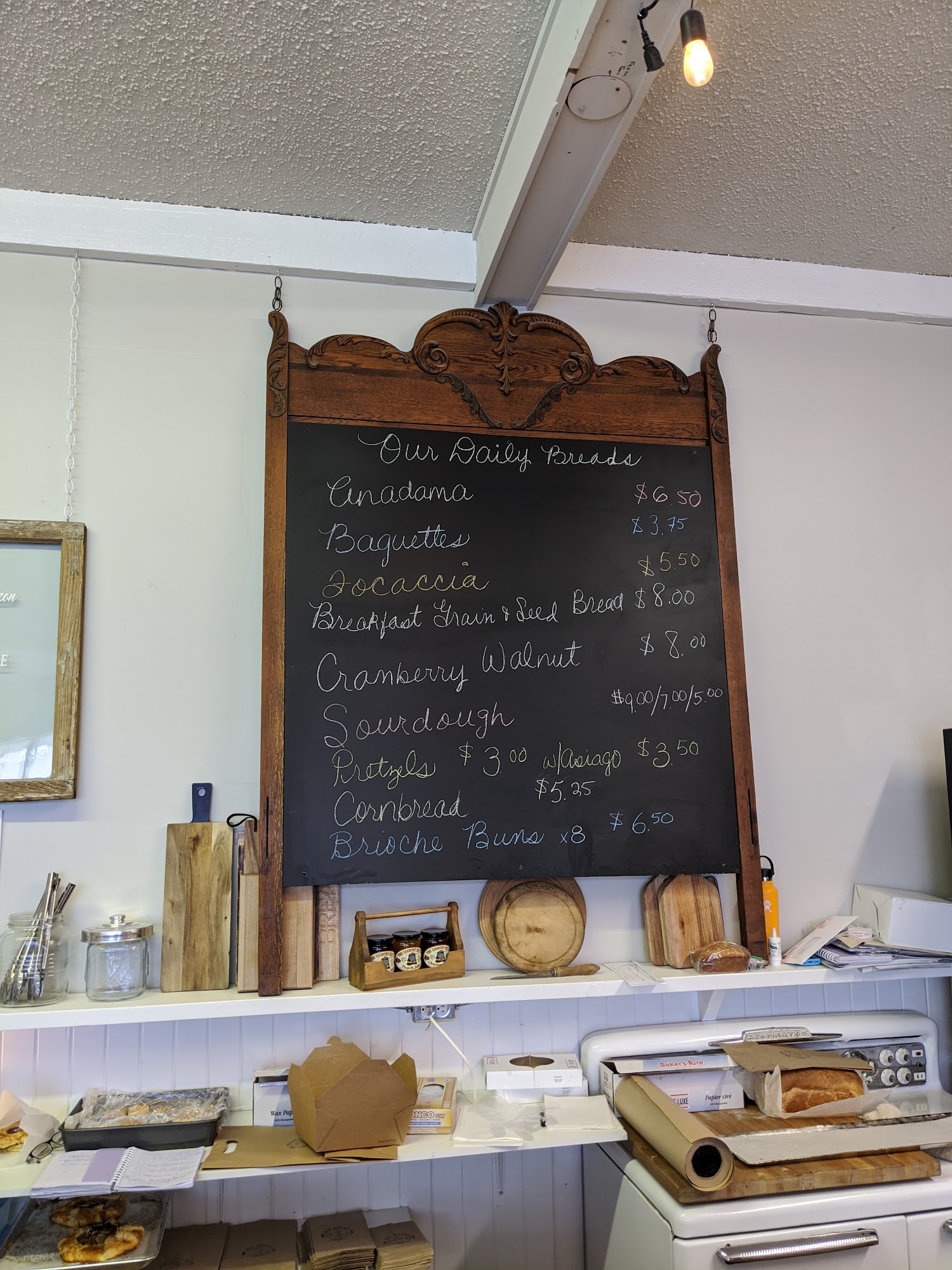 HOT BREAD SHOPPE Menu