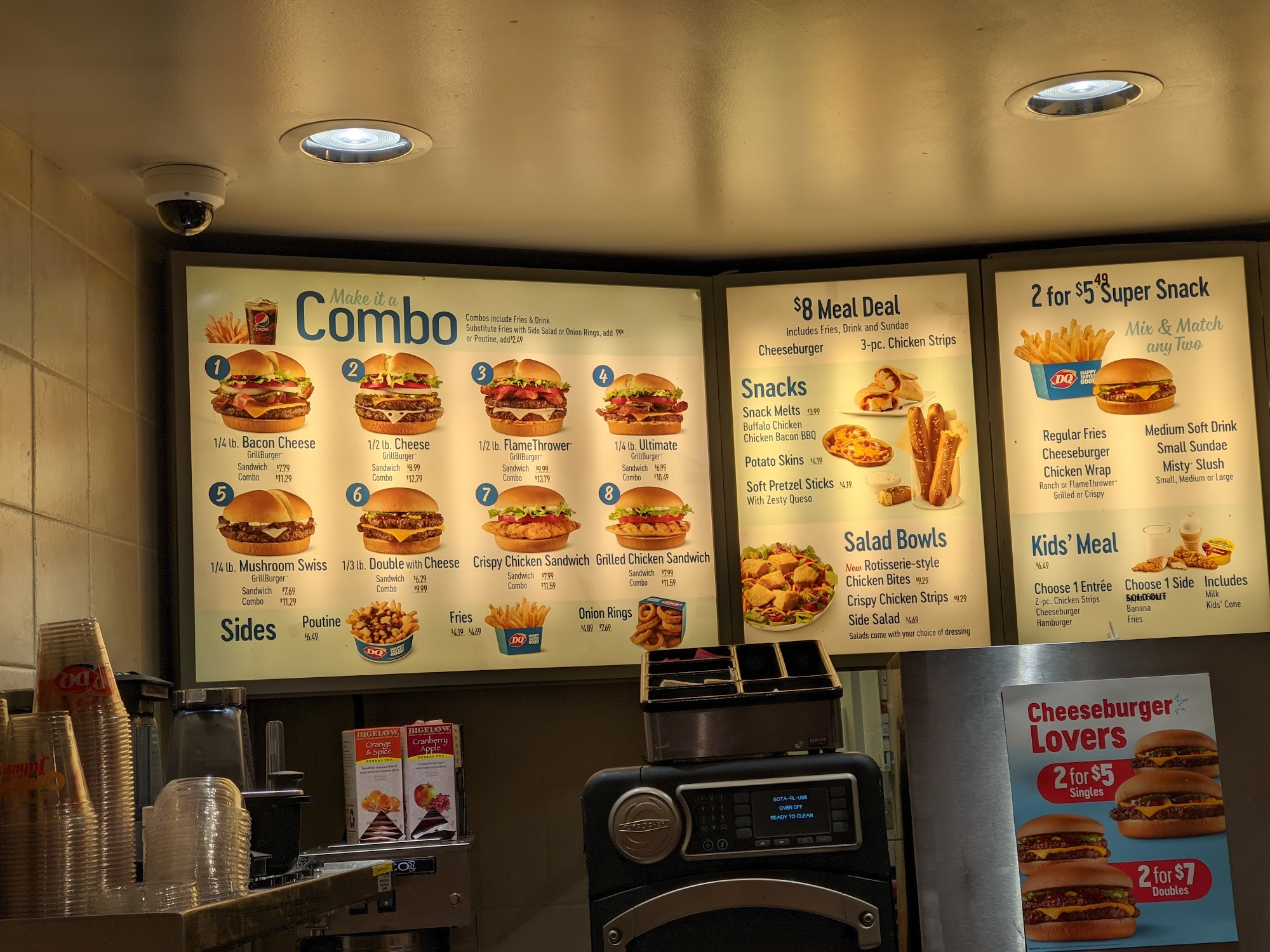 Dairy Queen Grill & Chill Menu