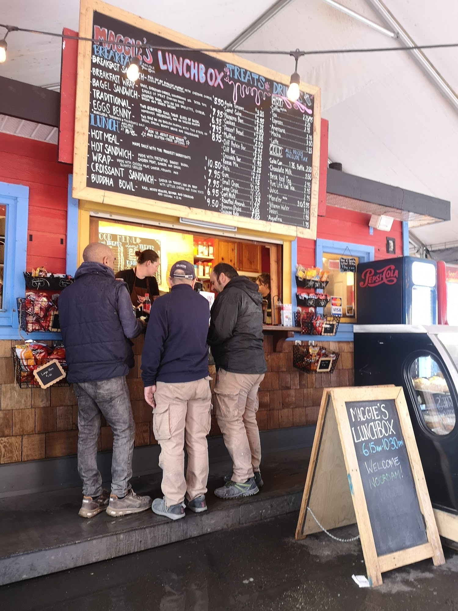 Maggie’s Lunch Box ( Inside Graving Dock ) Menu