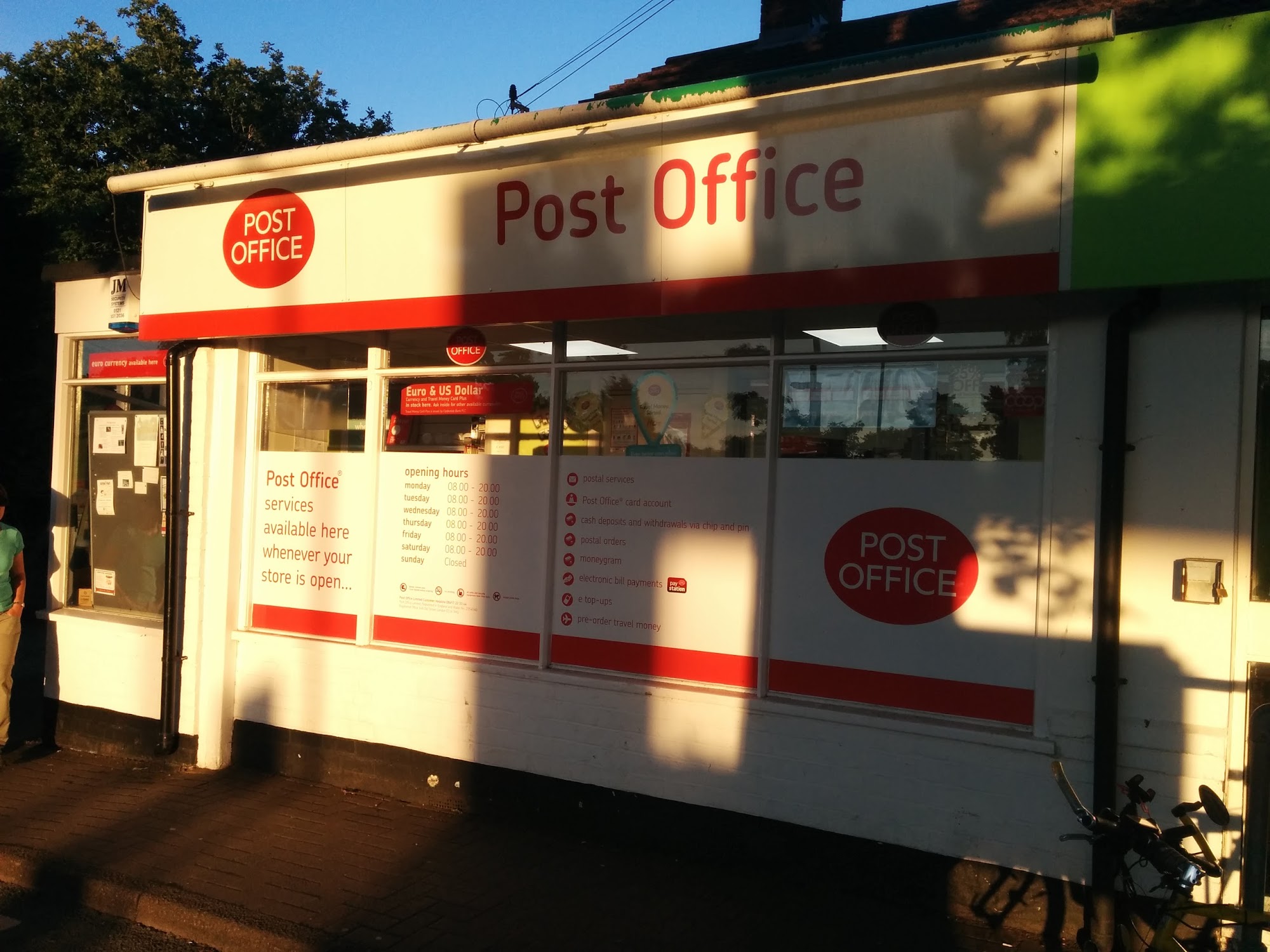 Post Office Within The Co-operative Food