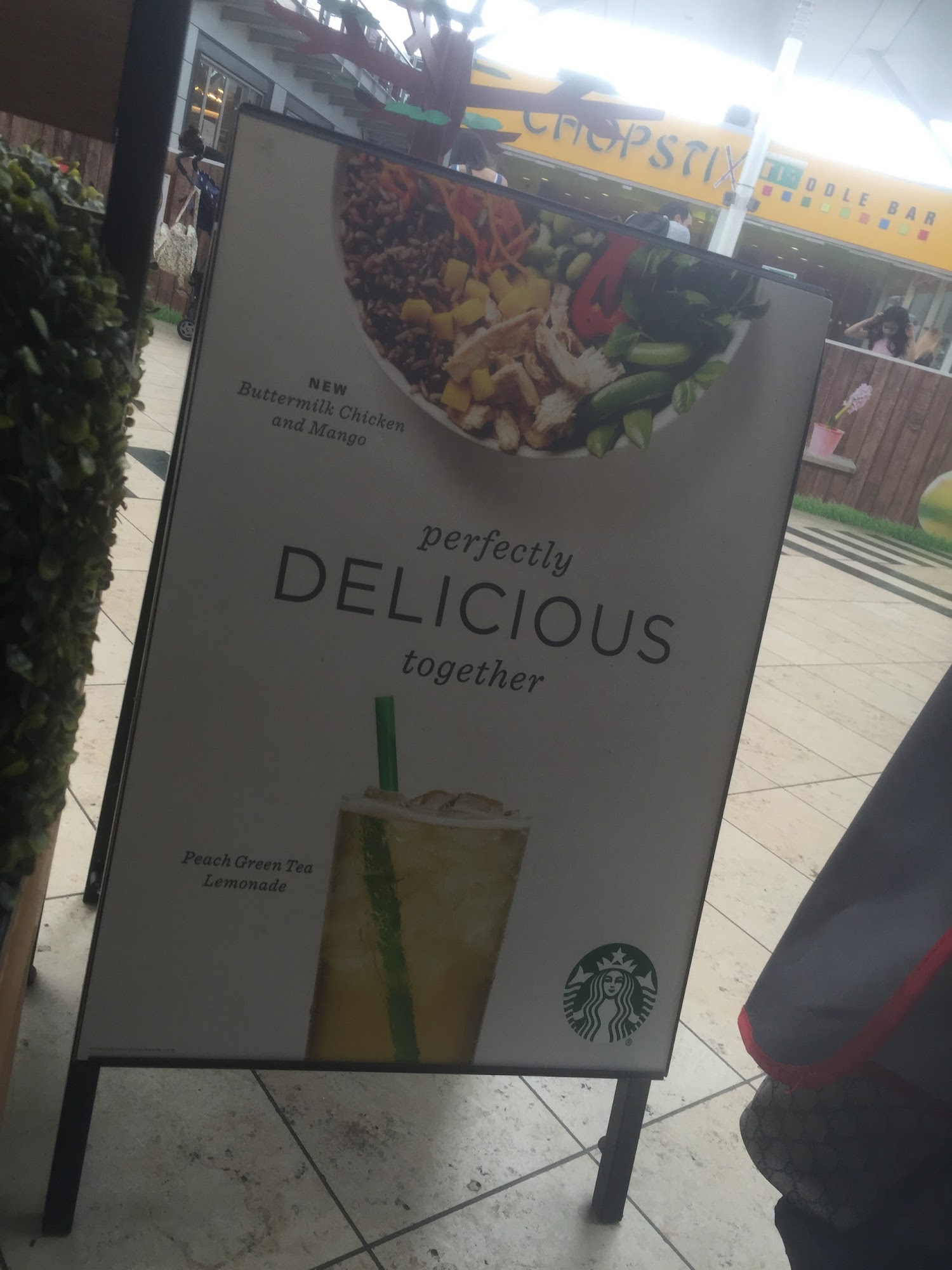 Starbucks Coffee Menu