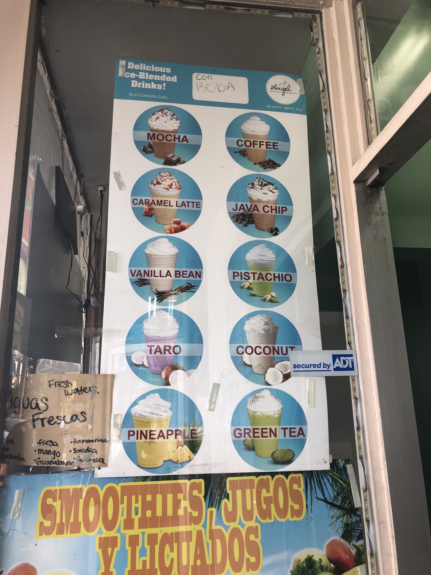 el cantarito subs Menu