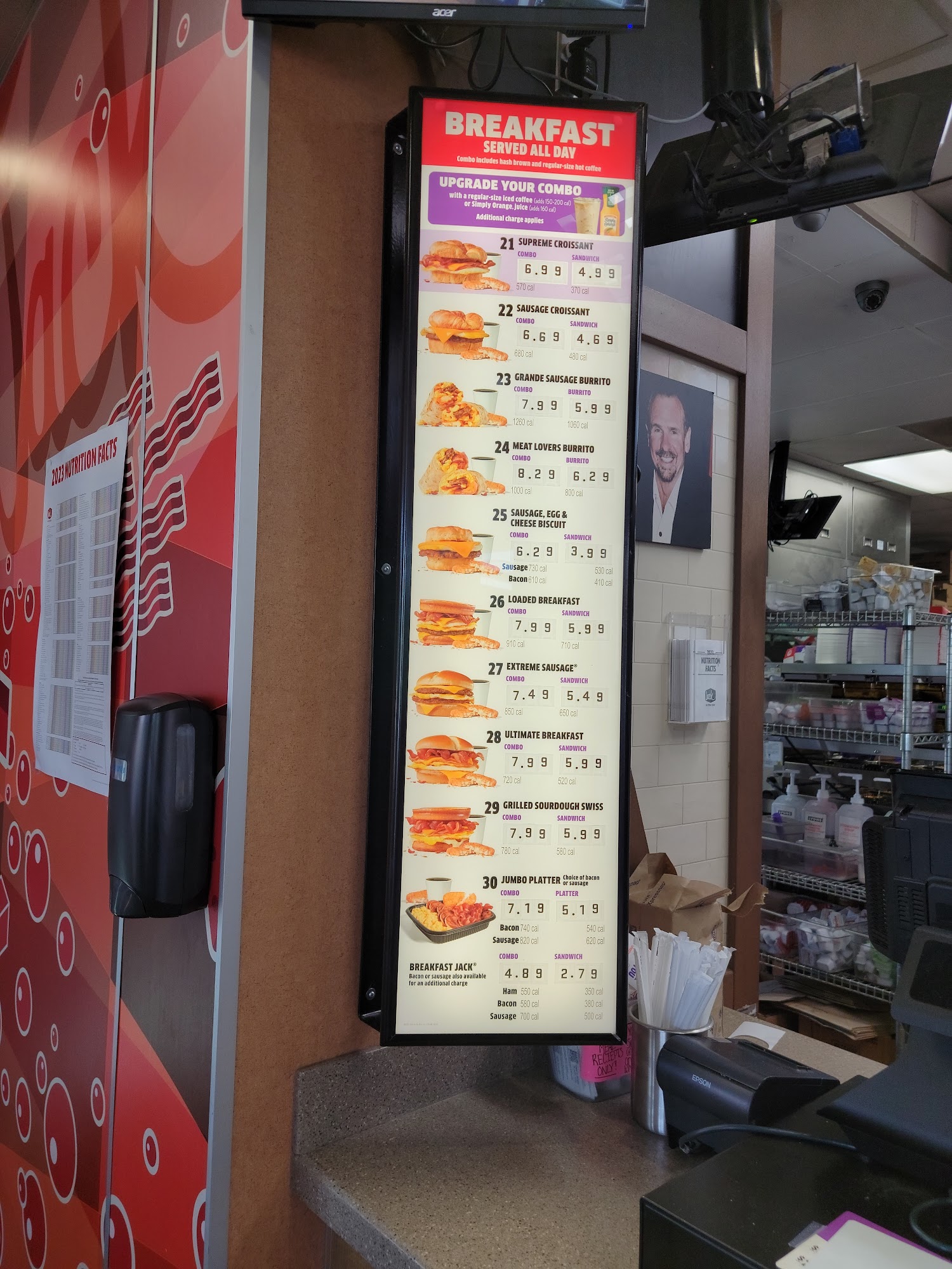 Jack In The Box Menu
