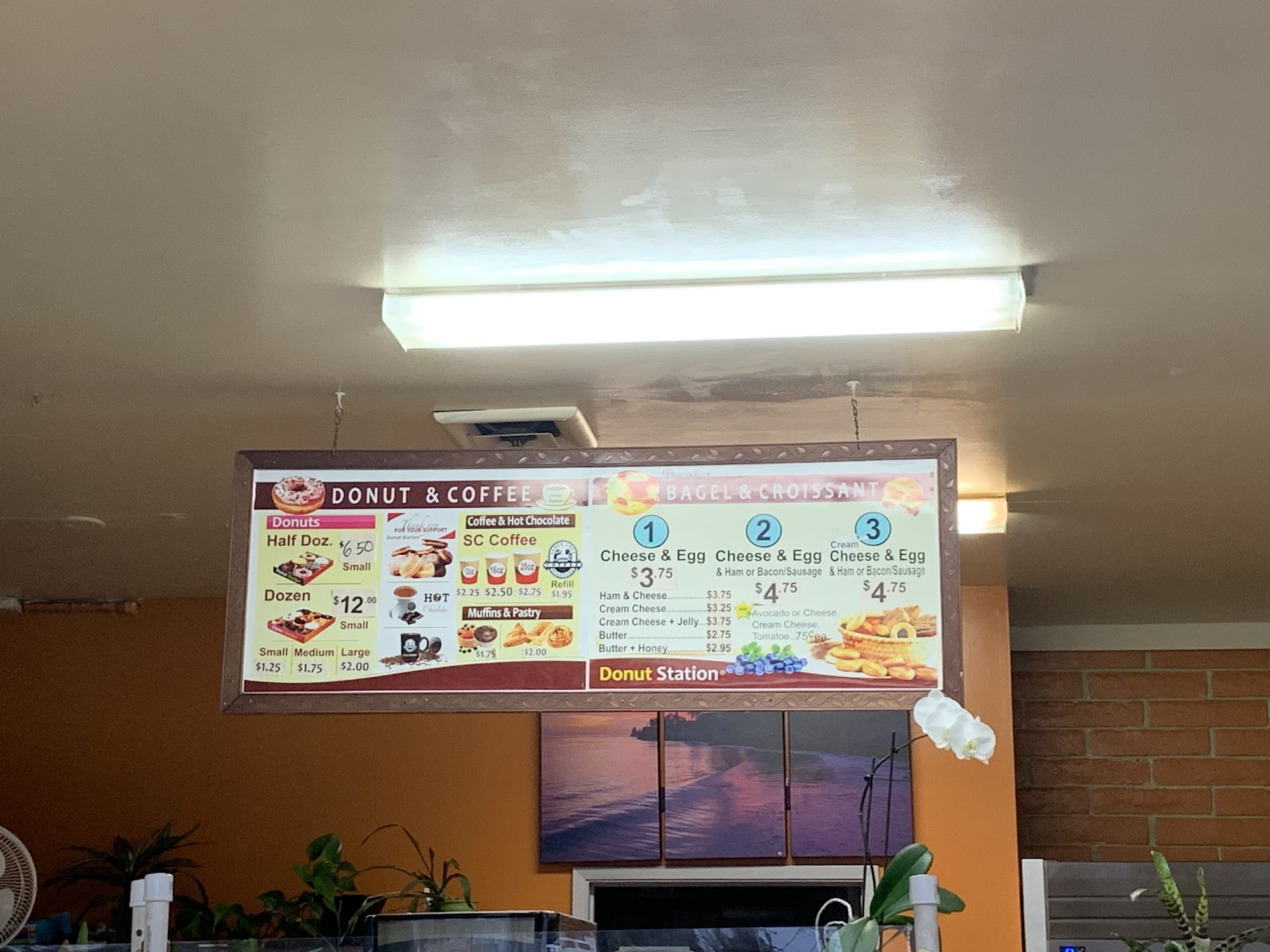 DONUT STATION Menu