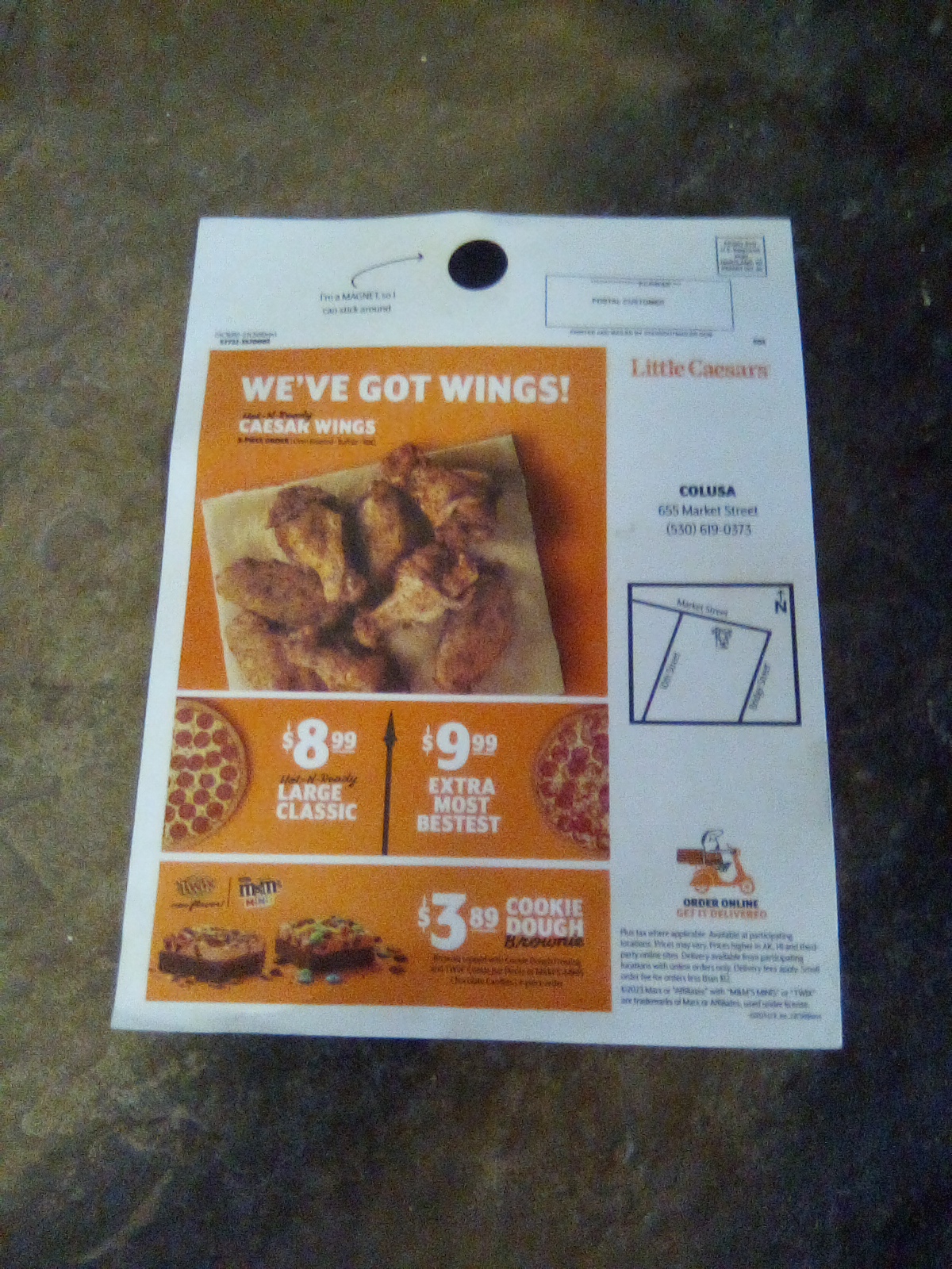 Little Caesars Pizza Menu
