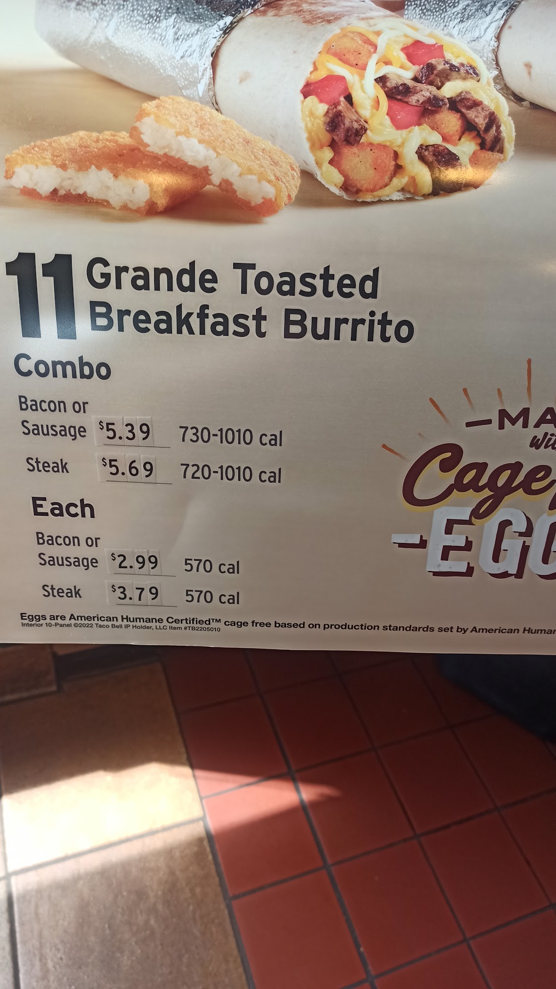 Taco Bell Menu