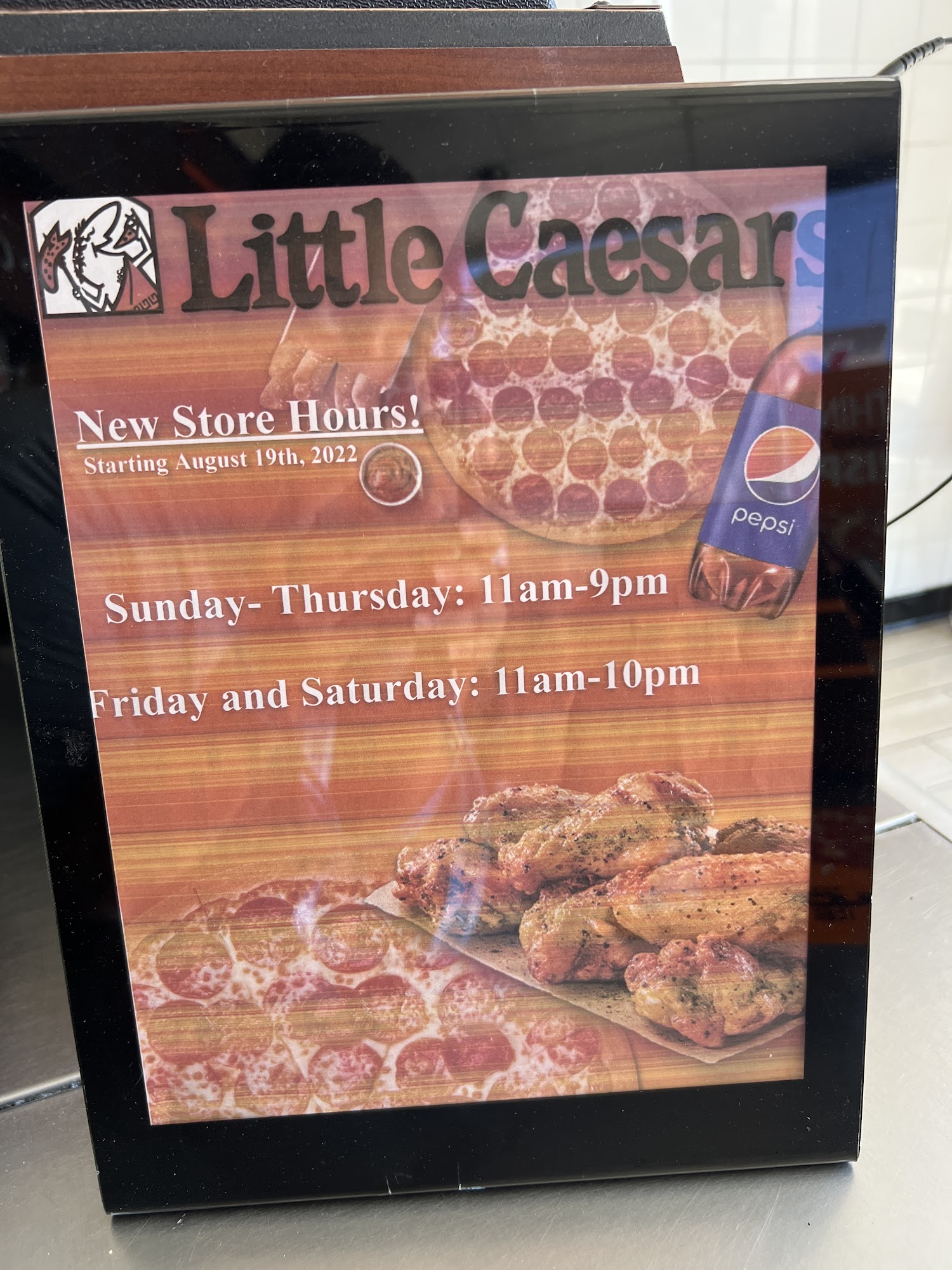Little Caesars Pizza Menu