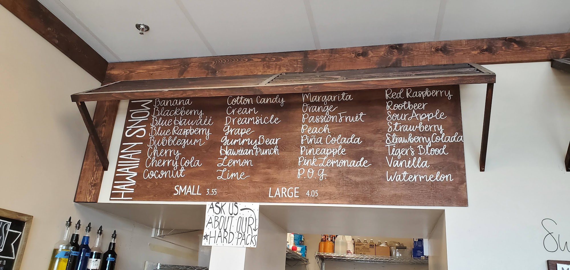 Crazy For Yogurt & Ice Cream Menu