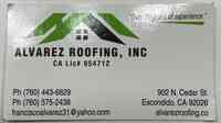 Alvarez Roofing Inc