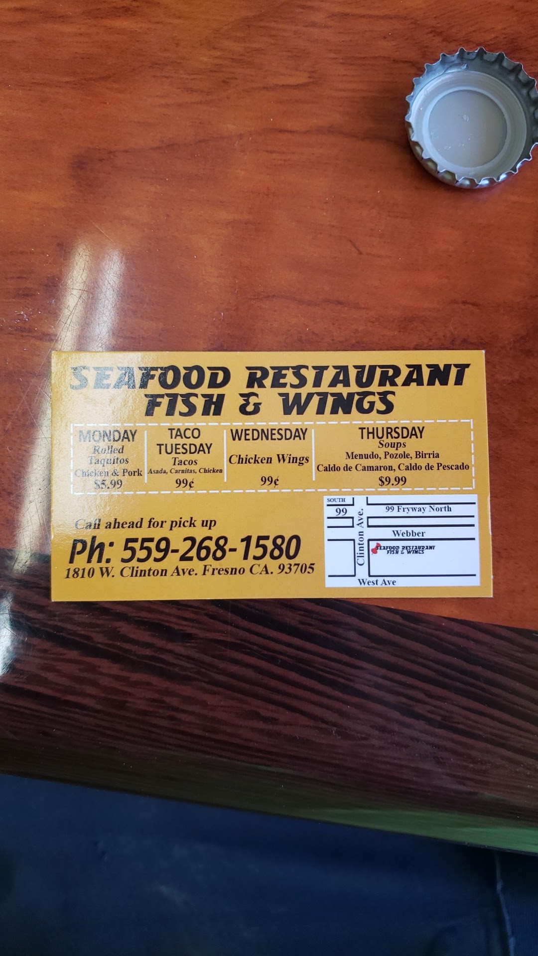 Taqueria El Tapatio Menu