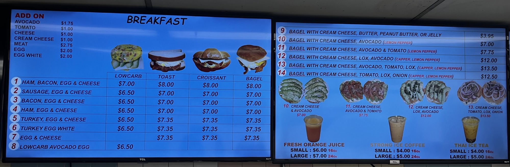 Christy's Donuts Menu