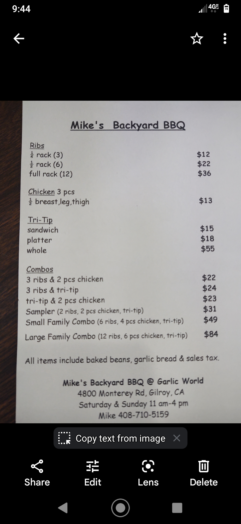 Photo credit: Google