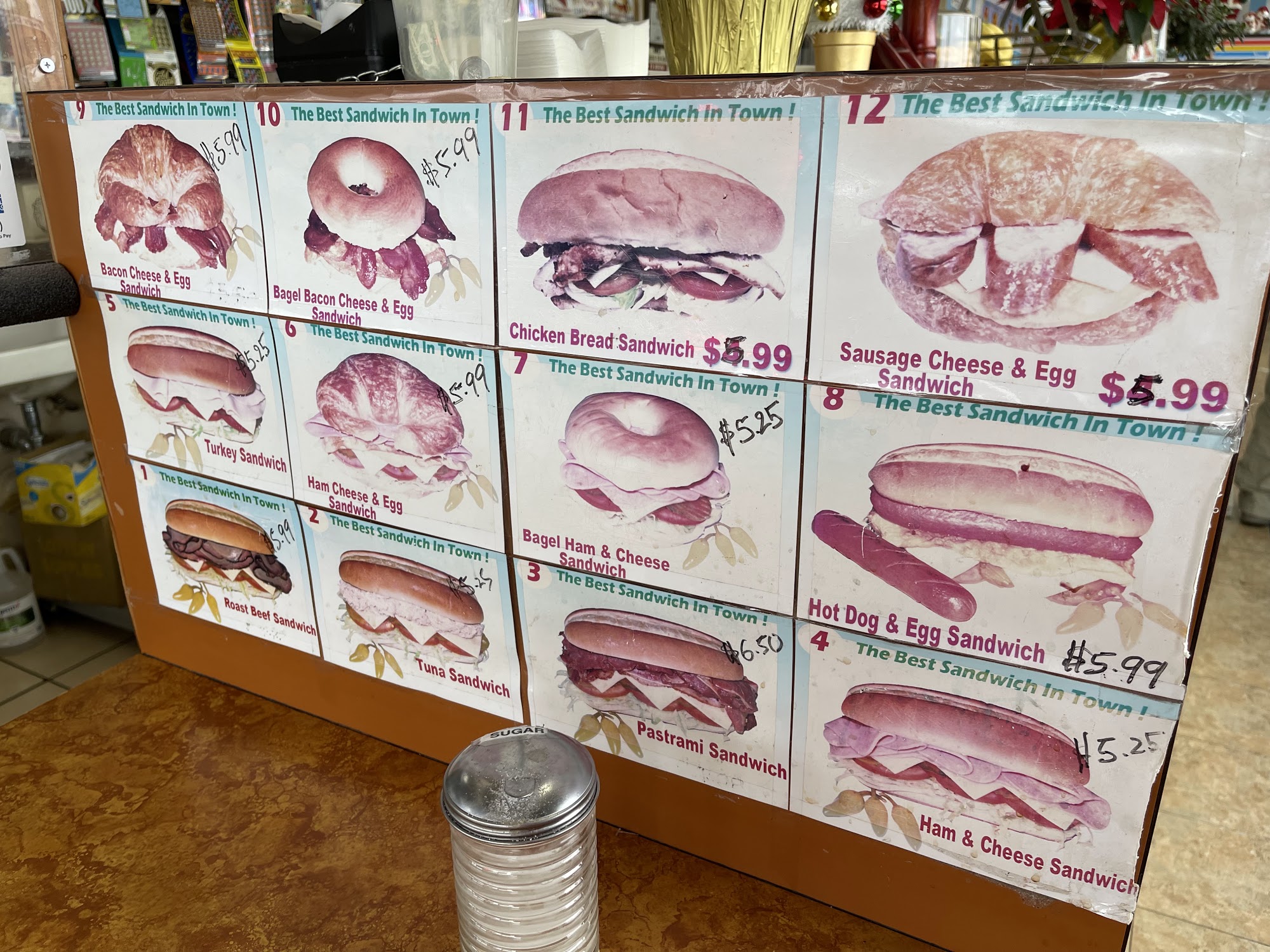Jax Donuts Menu