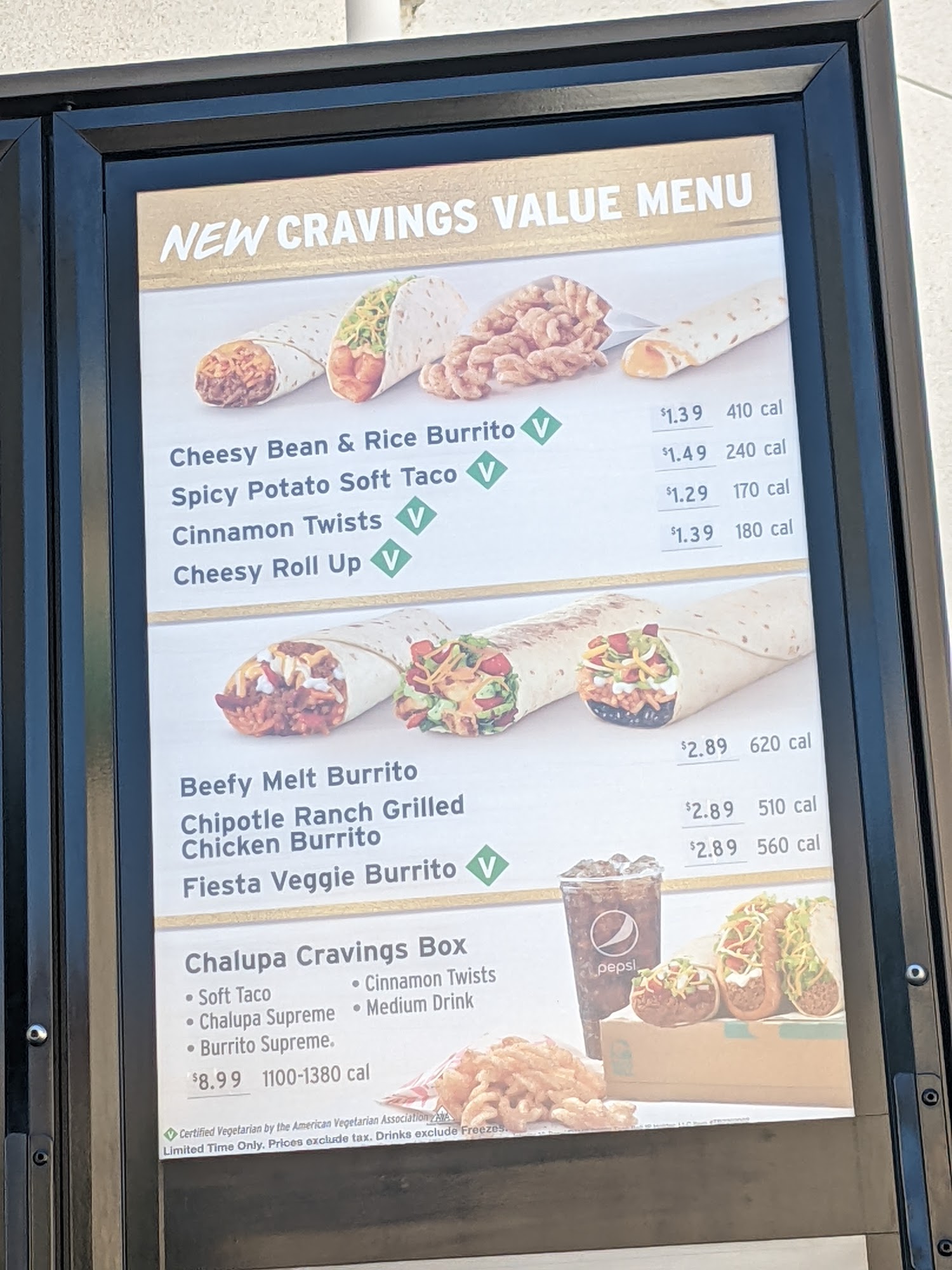 Taco Bell Menu