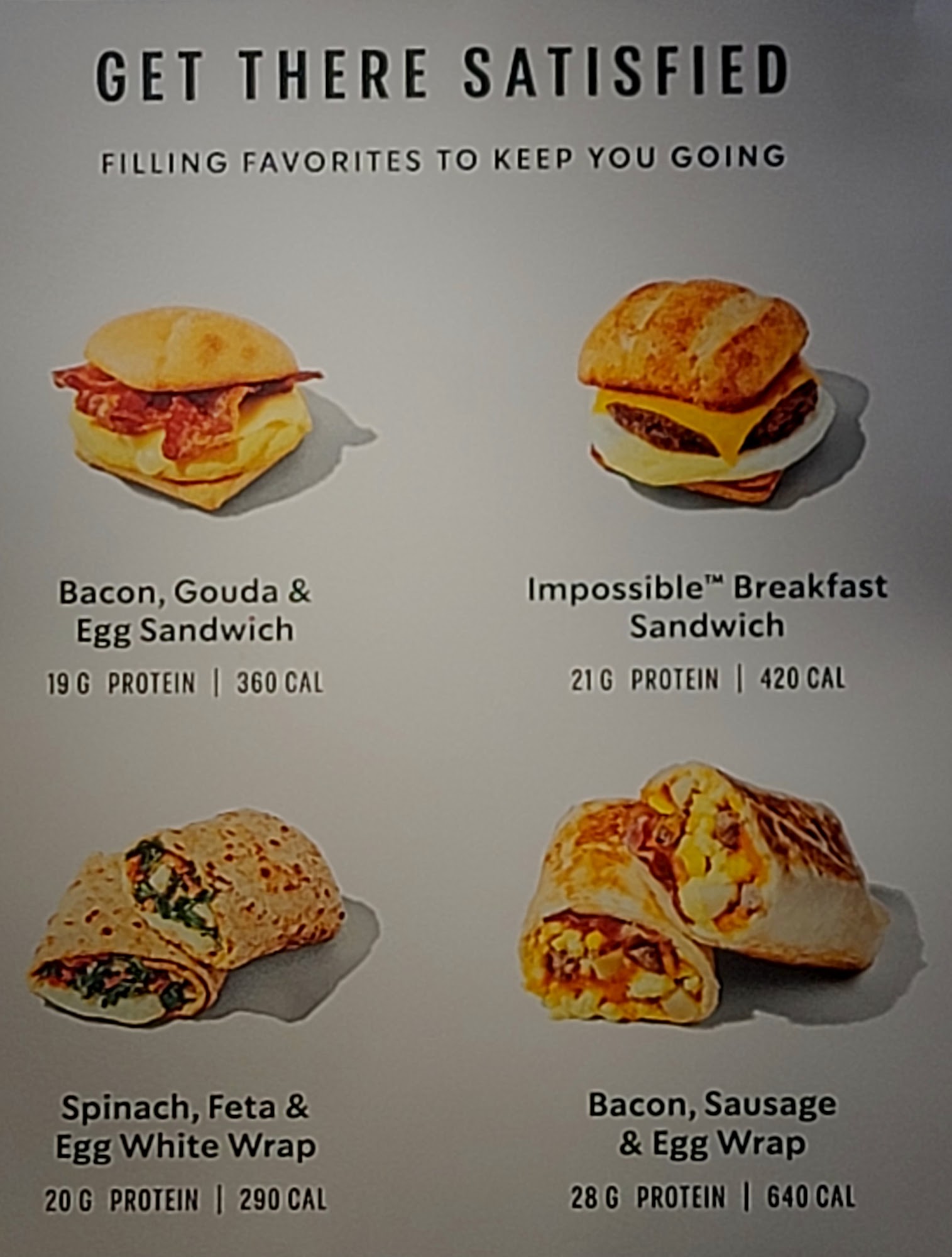 Starbucks Menu