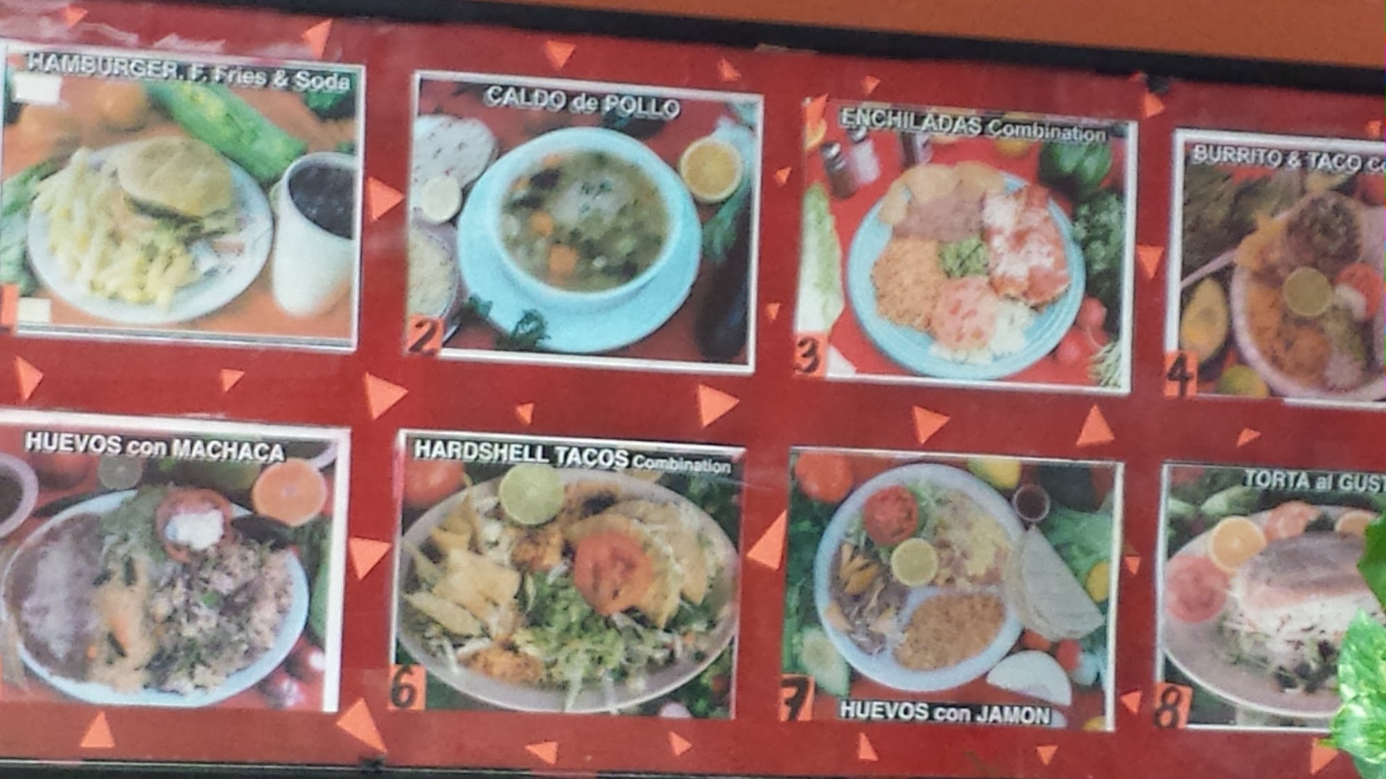 Maple's Restaurant Menu