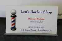 Len's Barbershop