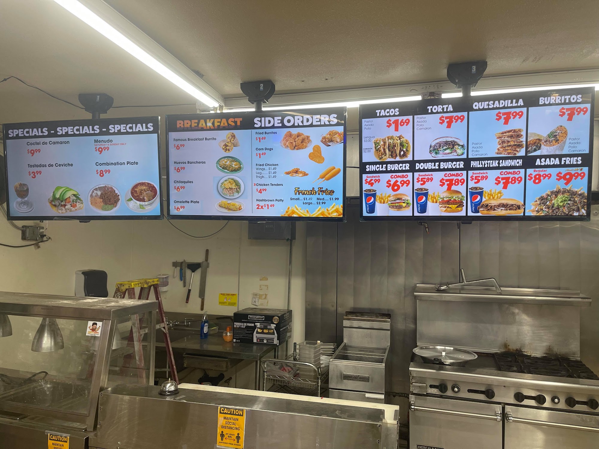 La Raza Taqueria Menu