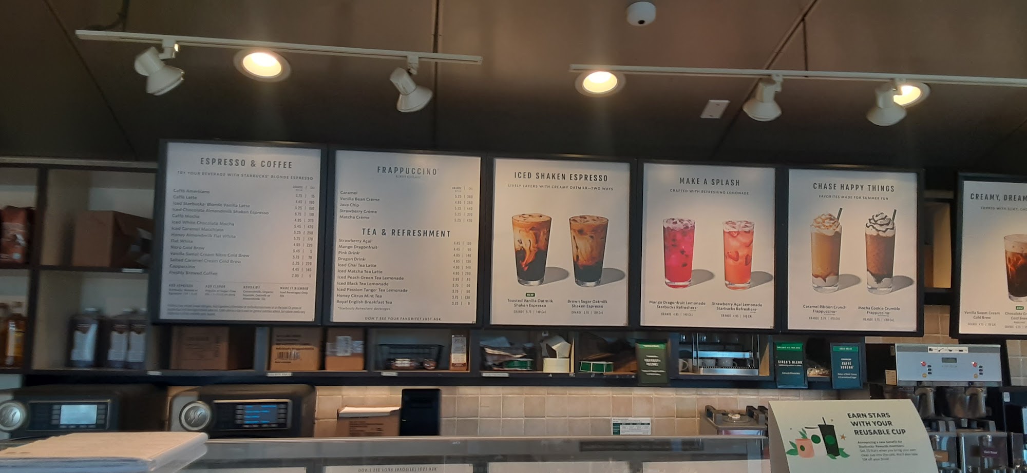 Starbucks Menu