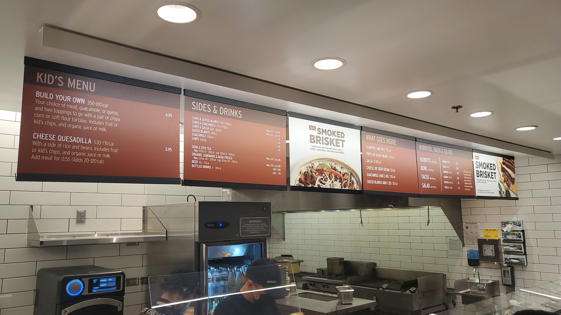Chipotle Mexican Grill Menu