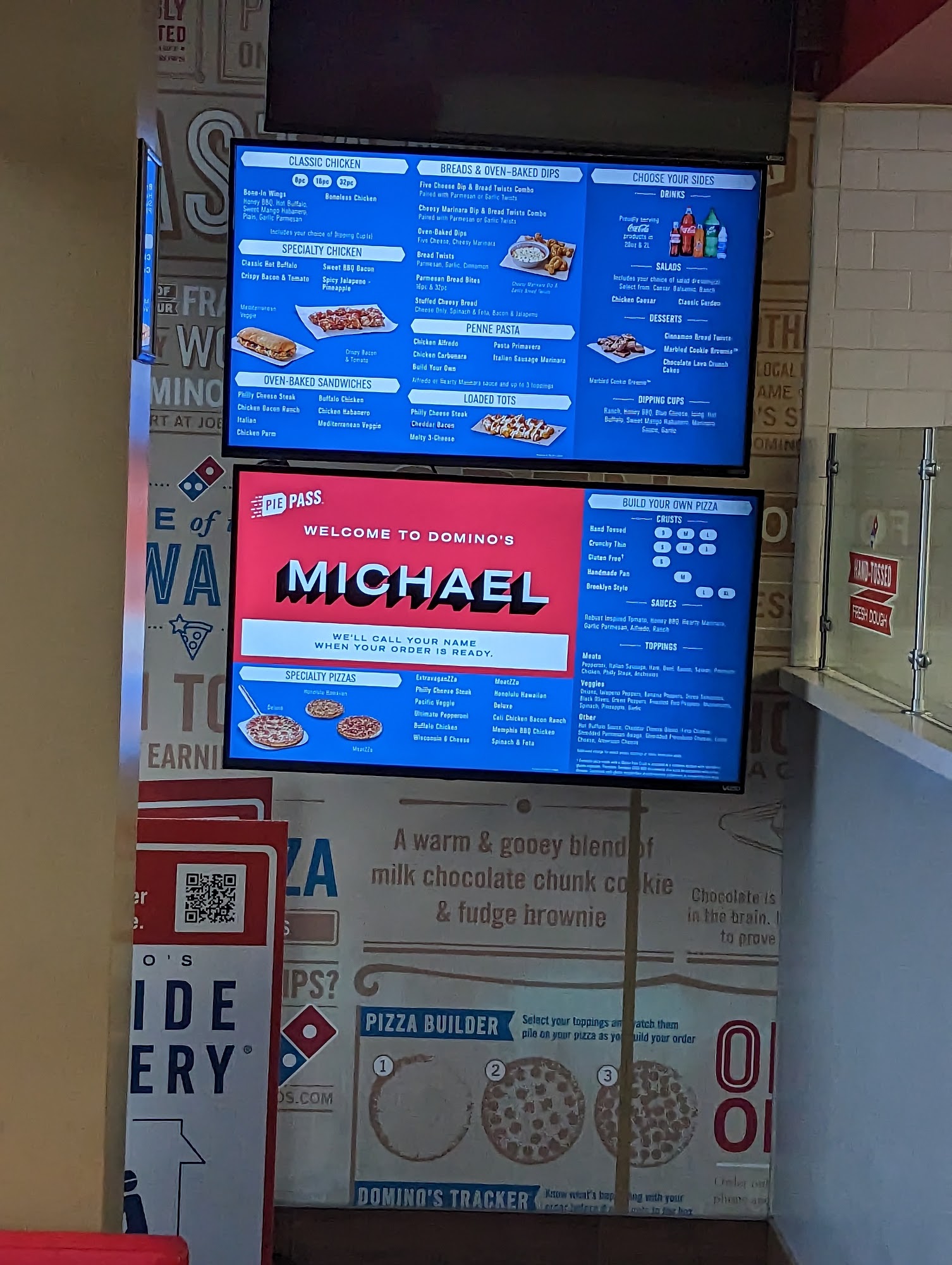 Domino's Pizza Menu