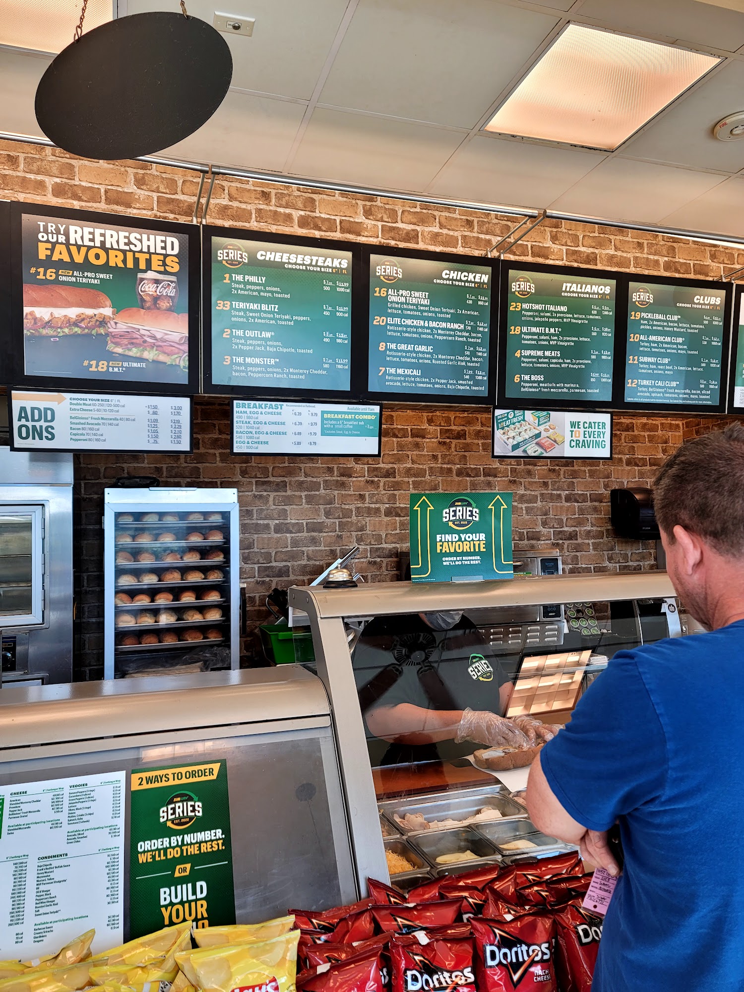 Subway Menu