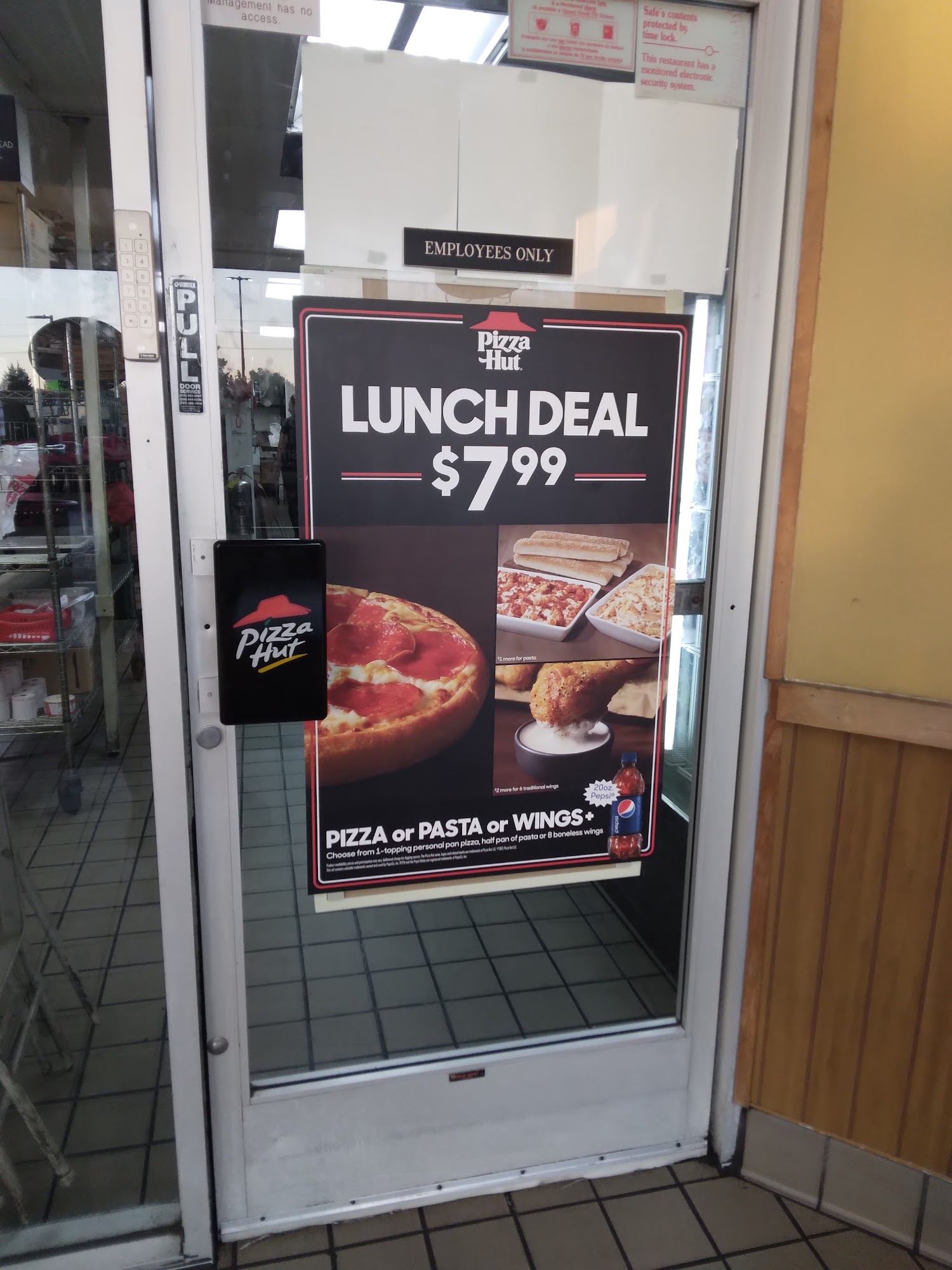 Pizza Hut Express Menu